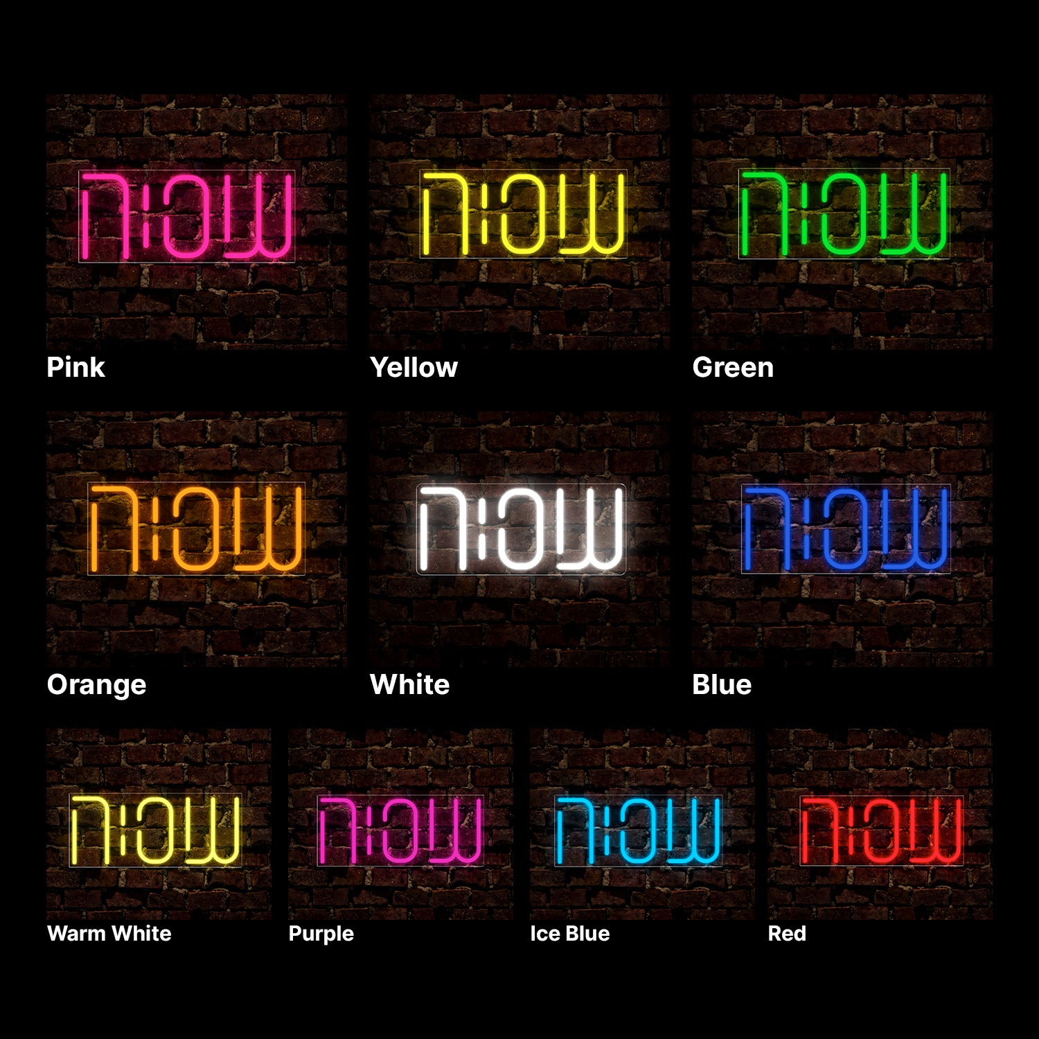 Now Or Never Neon Sign