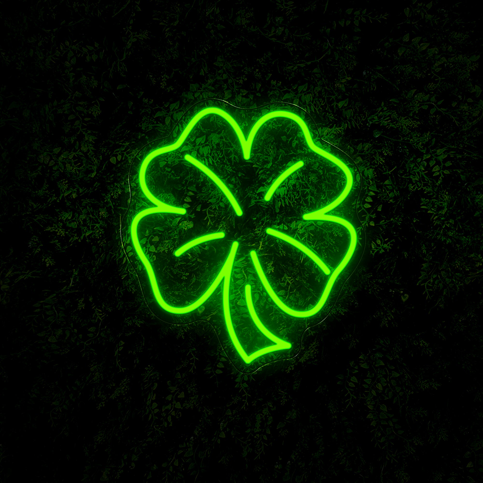 Four-Leaf Colver Led Neon Sign