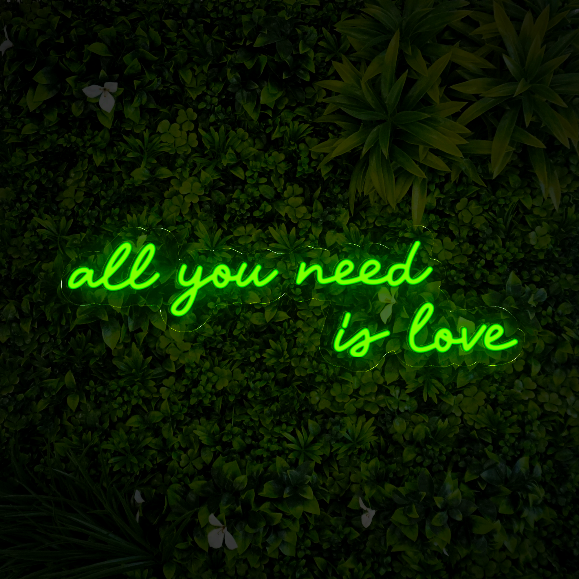 Wedding All You Need Is Love Led Neon Sign