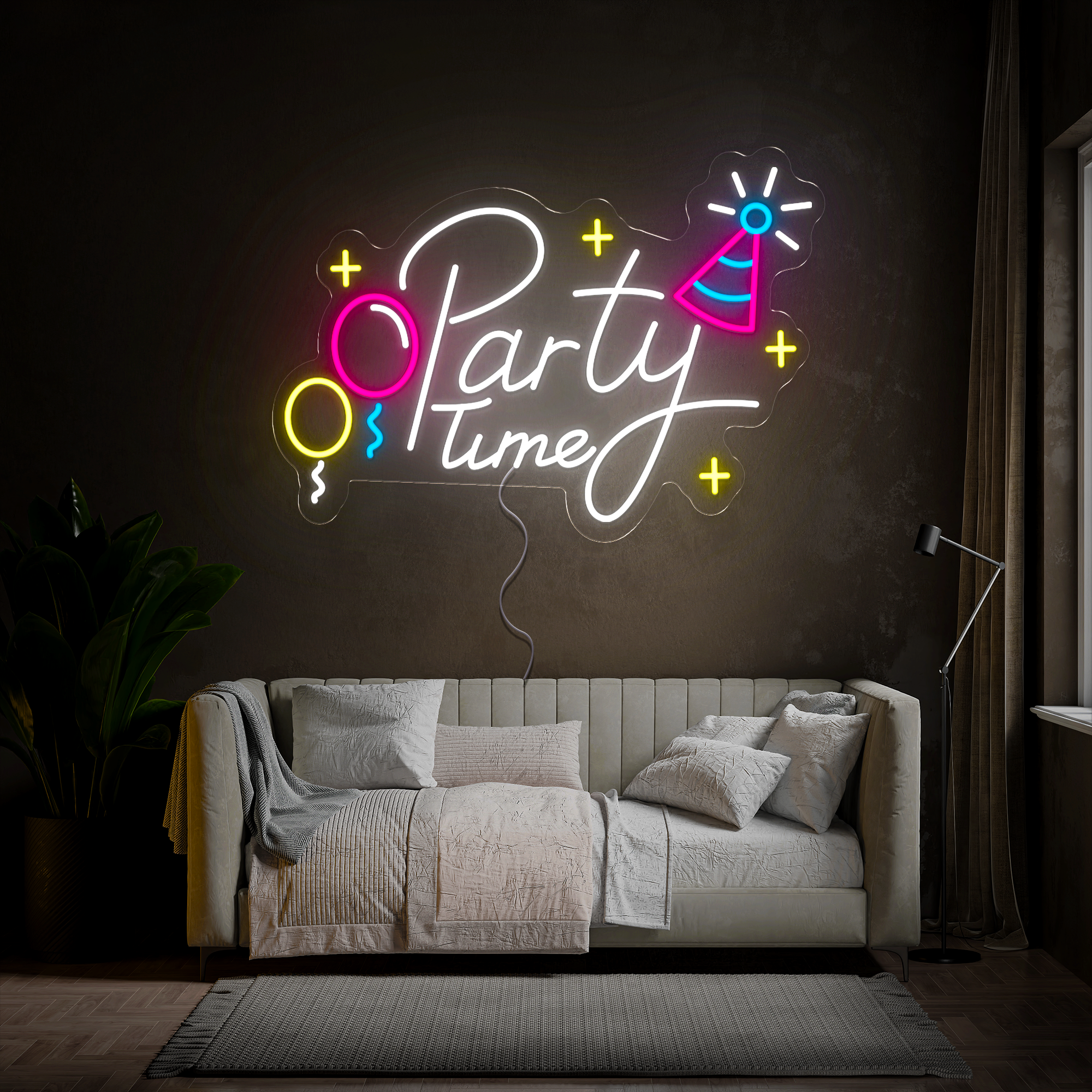 Party Time Neon Sign