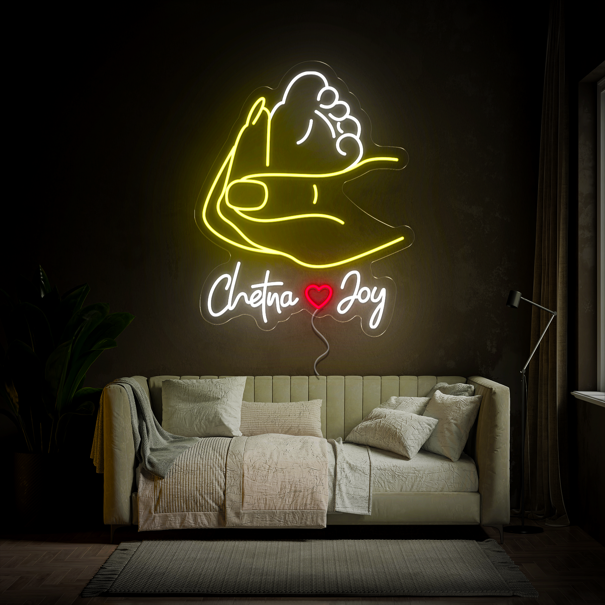 Custom Family Name Neon Sign