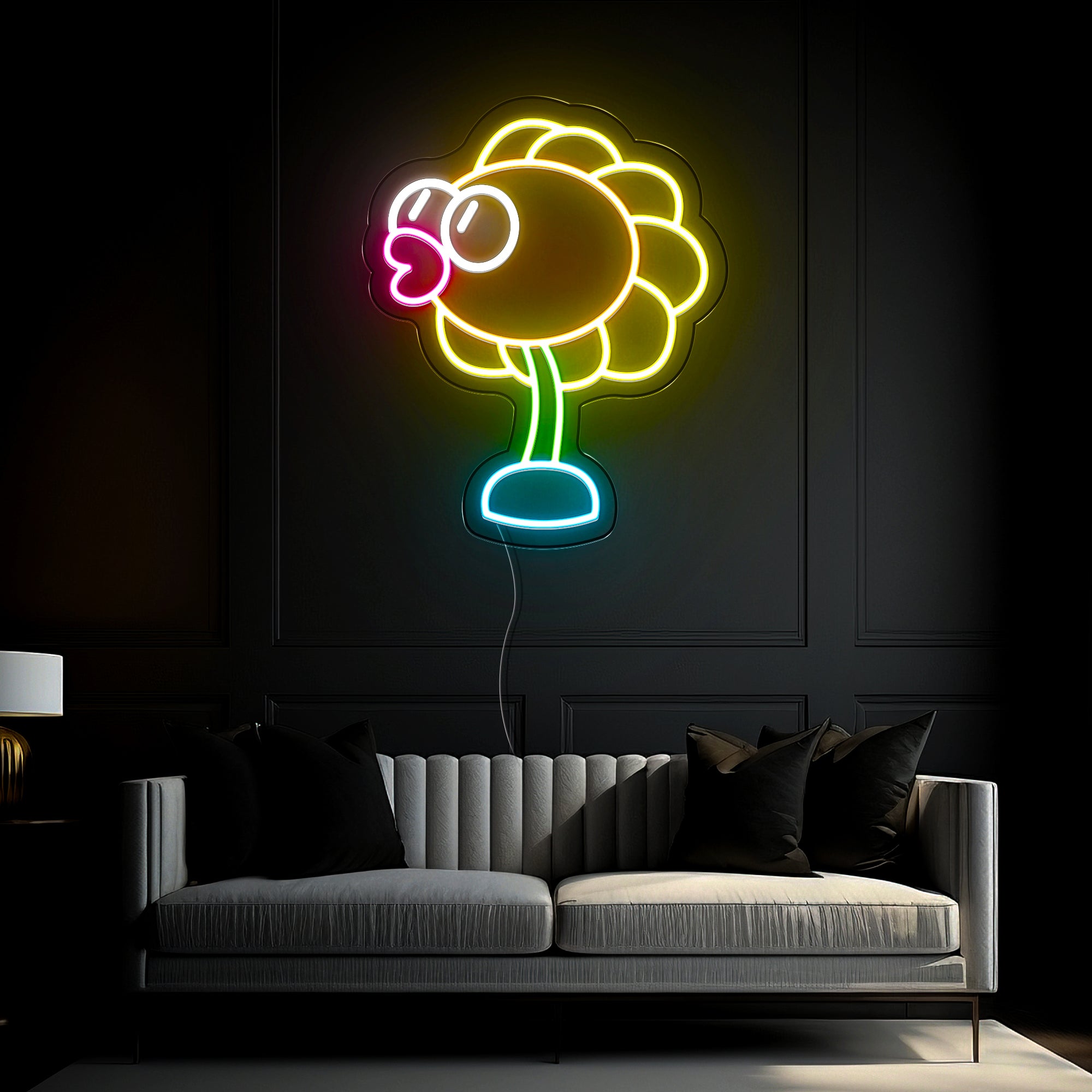 Funny Flower Led Neon Sign