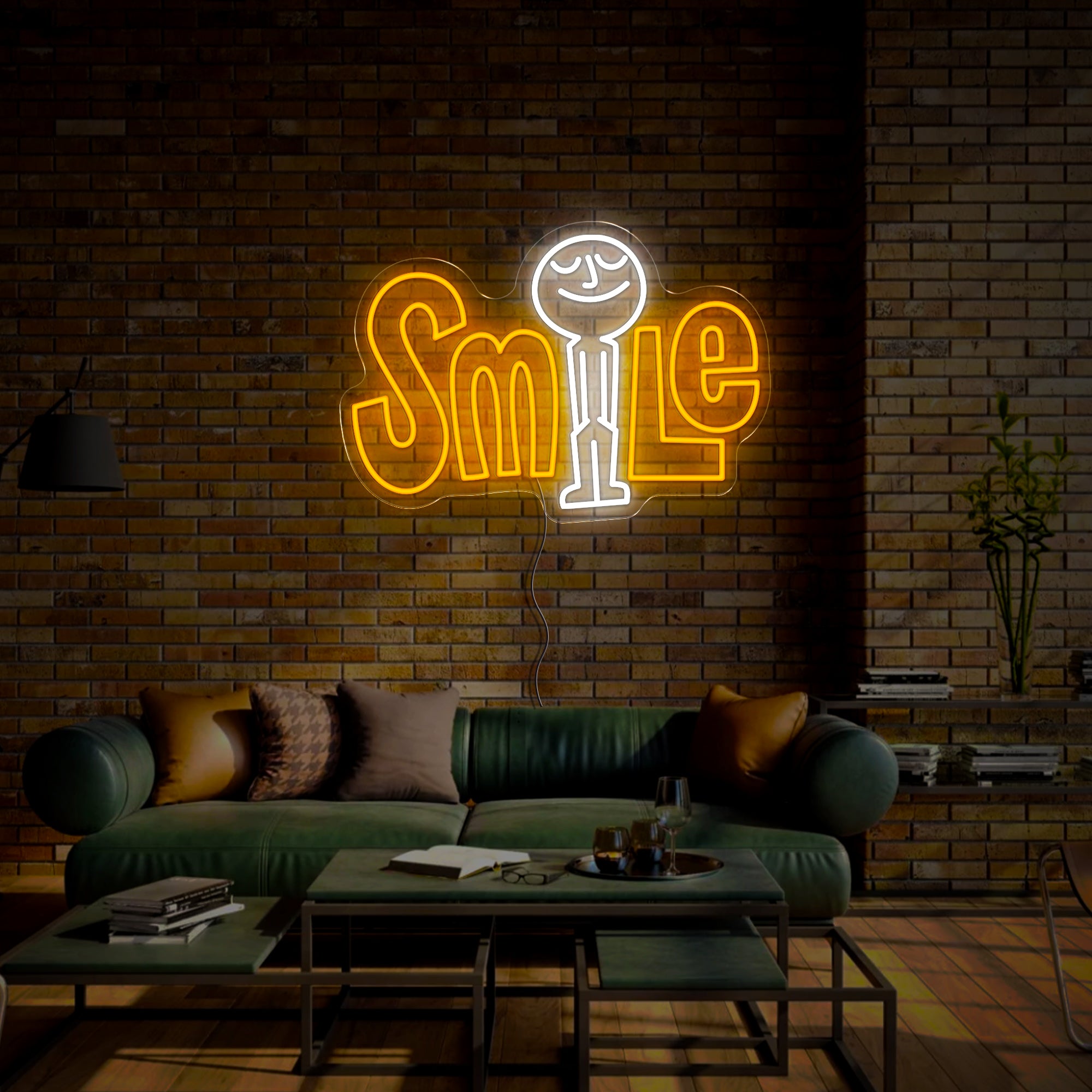 Smile Neon Sign