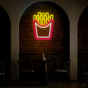 Fries Neon Sign