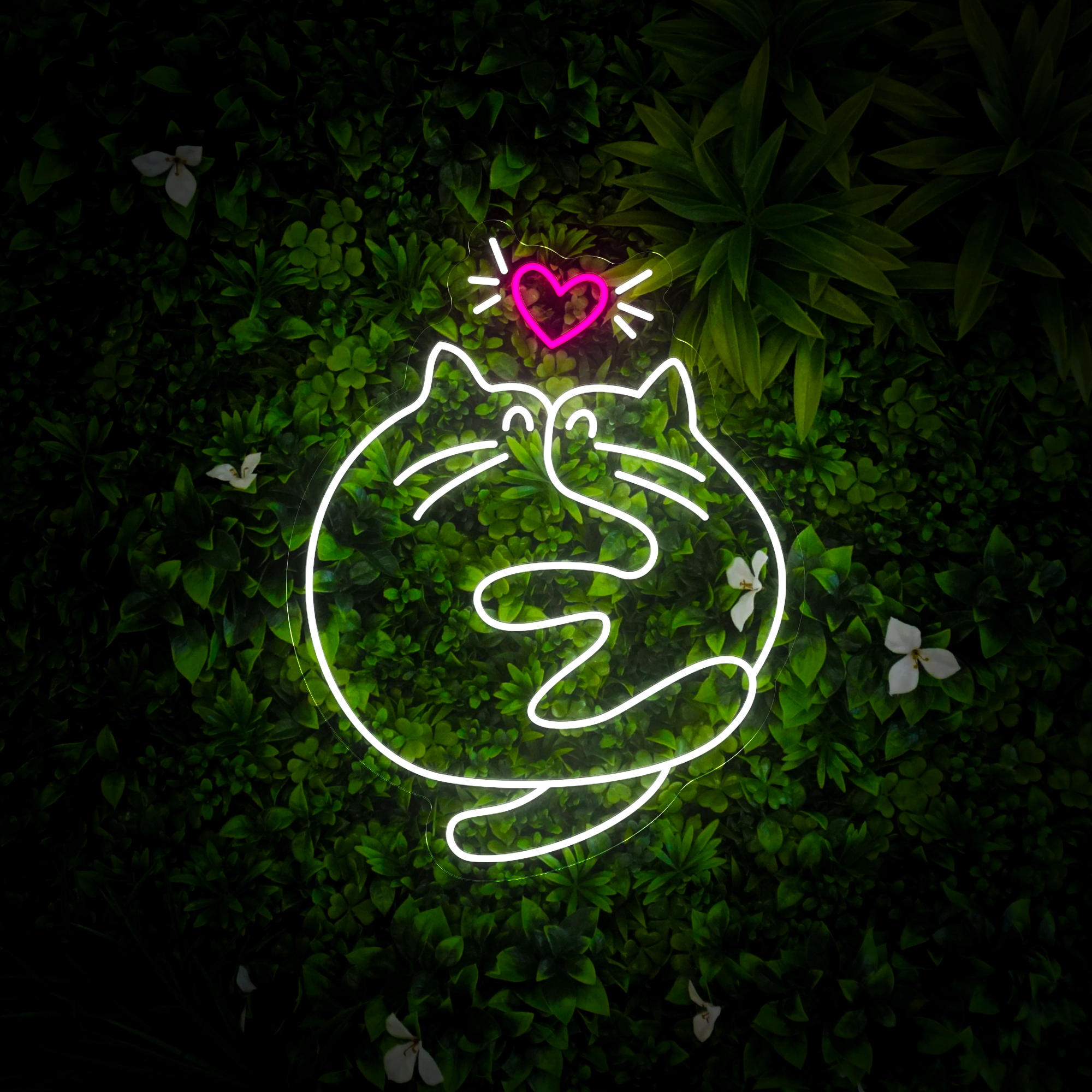 Cats Love Neon Sign