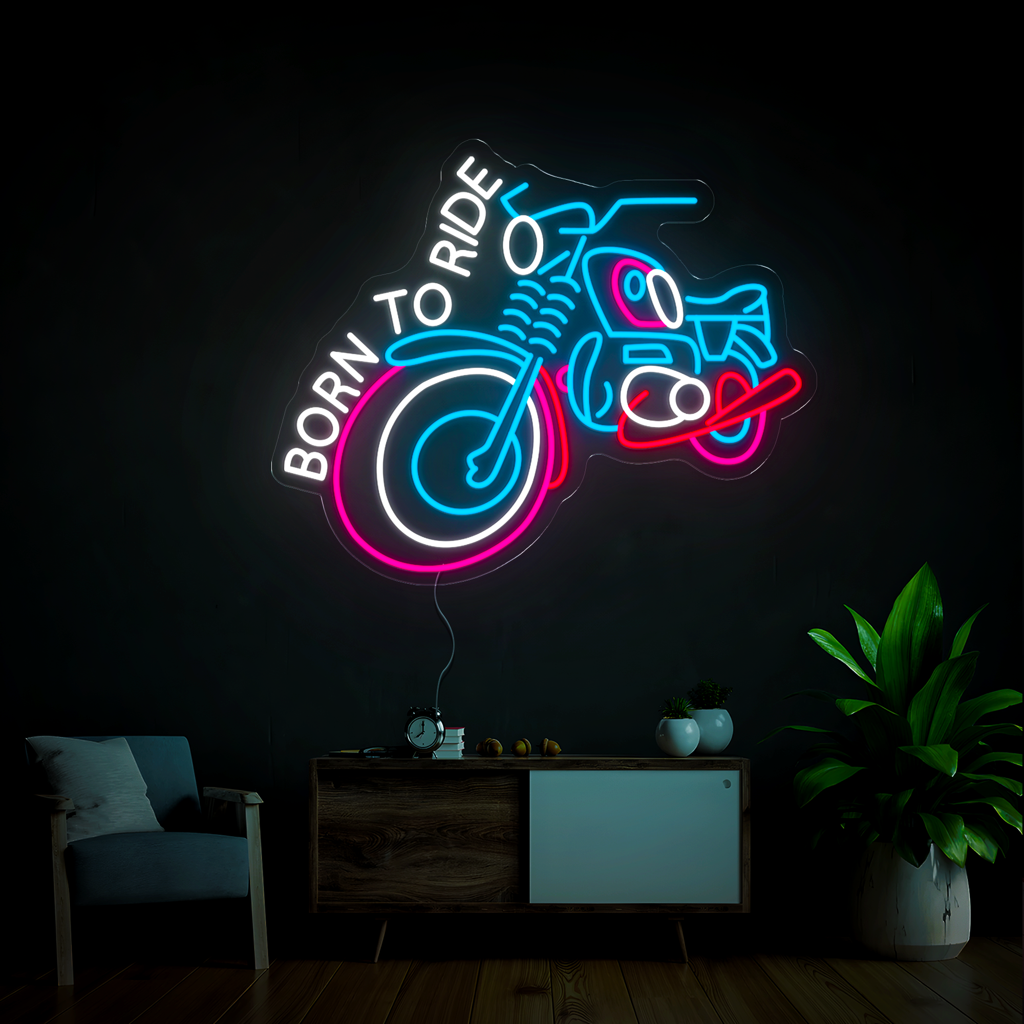 Motorcycle Neon Sign