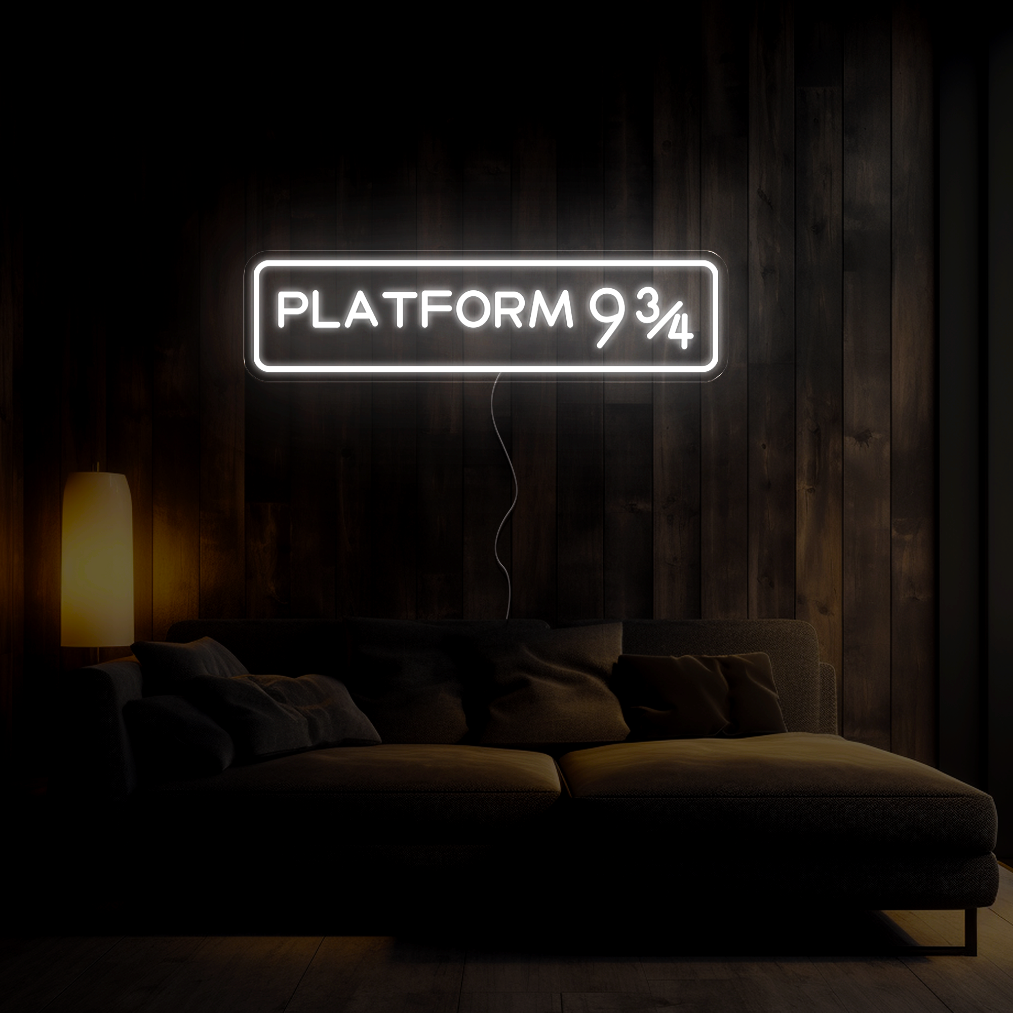 Platform 9¾ Neon Sign