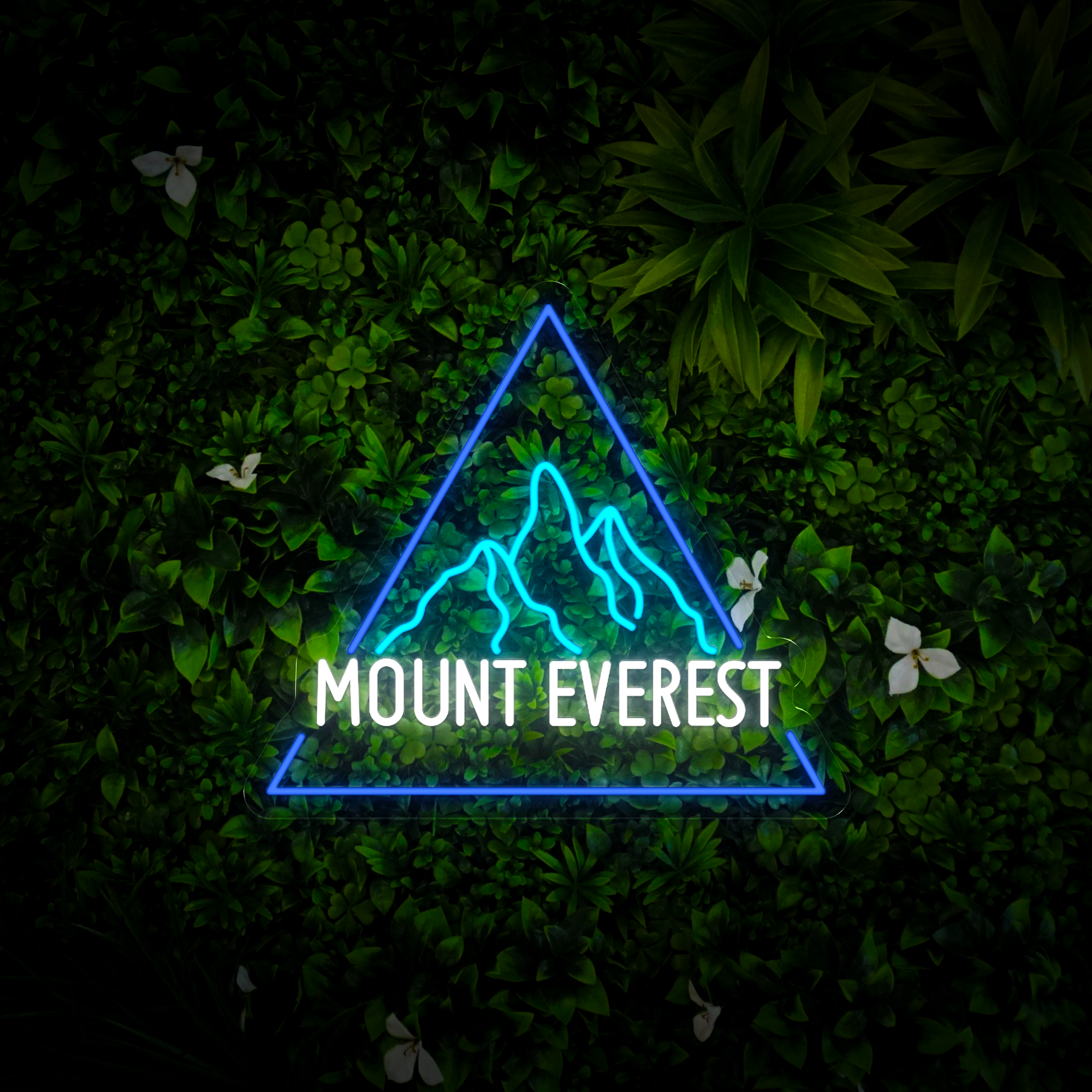 Mount Everest Neon Sign