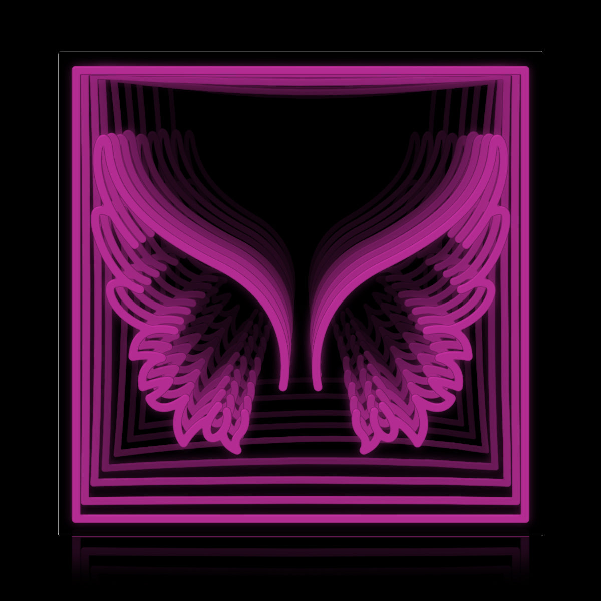 Angel Devil Wings Infinity Neon Sign