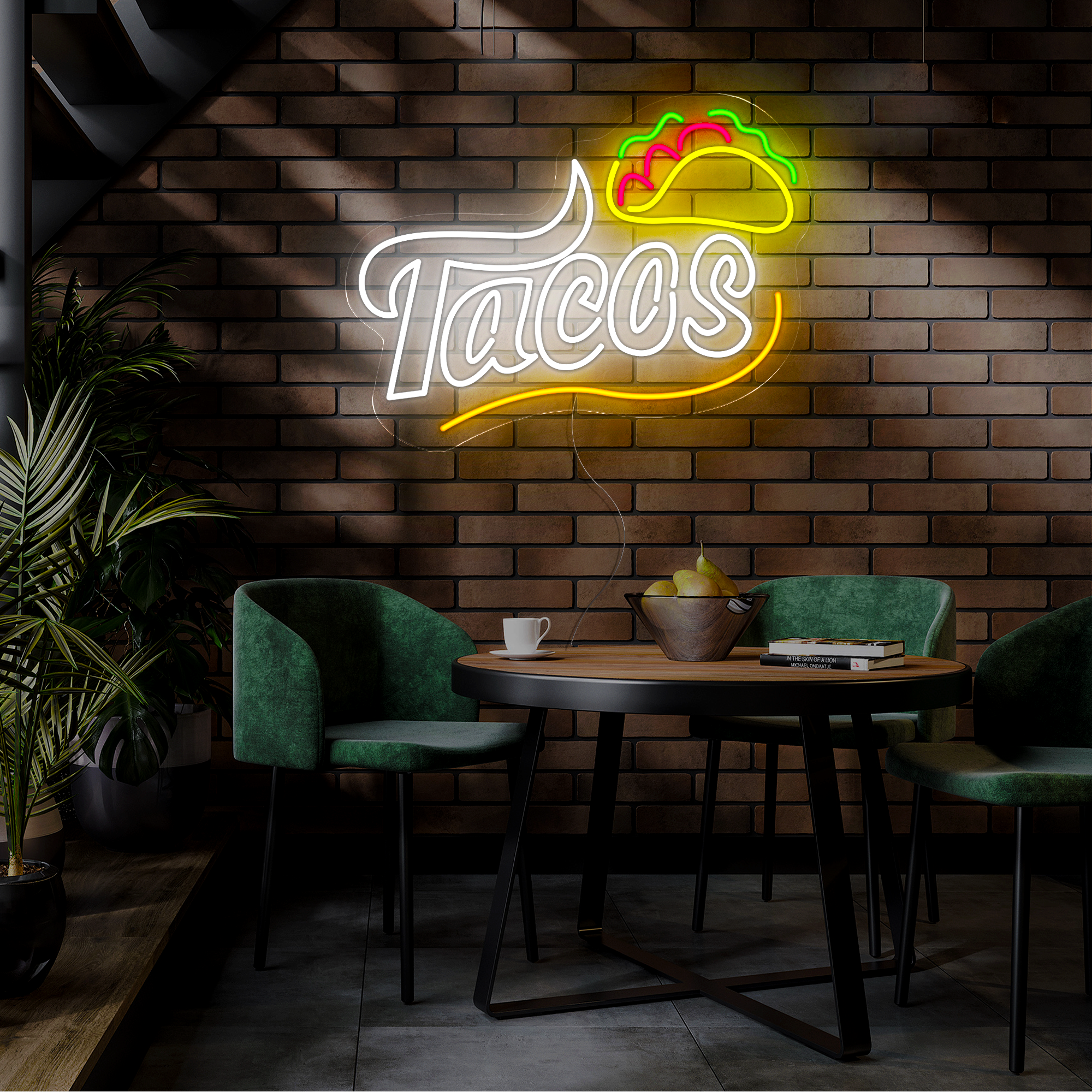 Fiesta Tacos Neon Sign