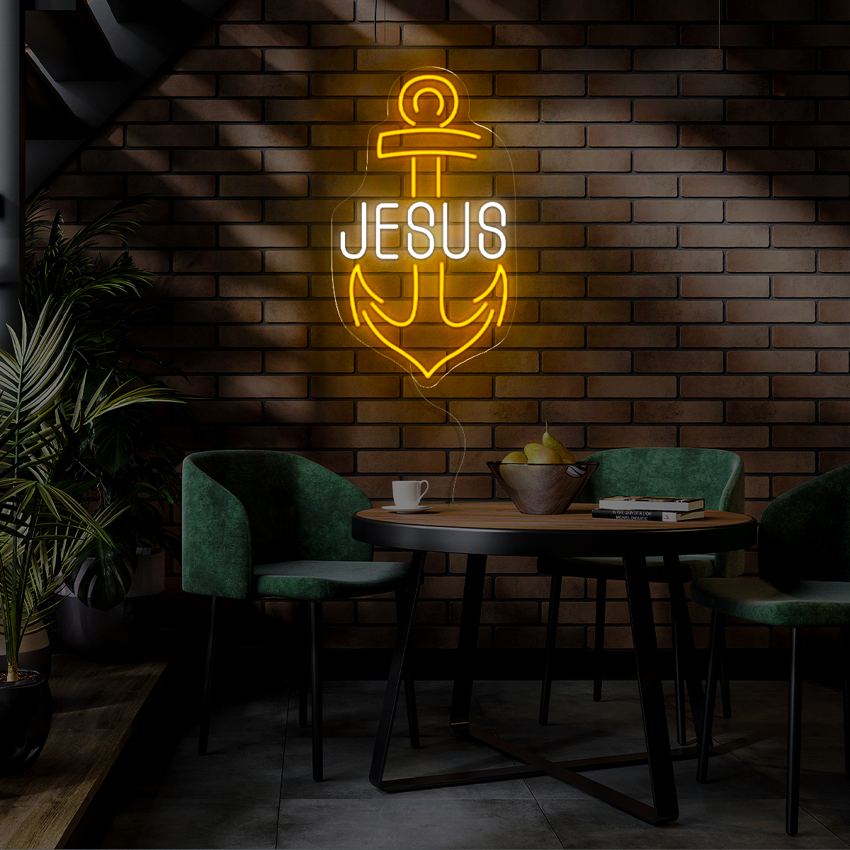 Christ Neon Sign