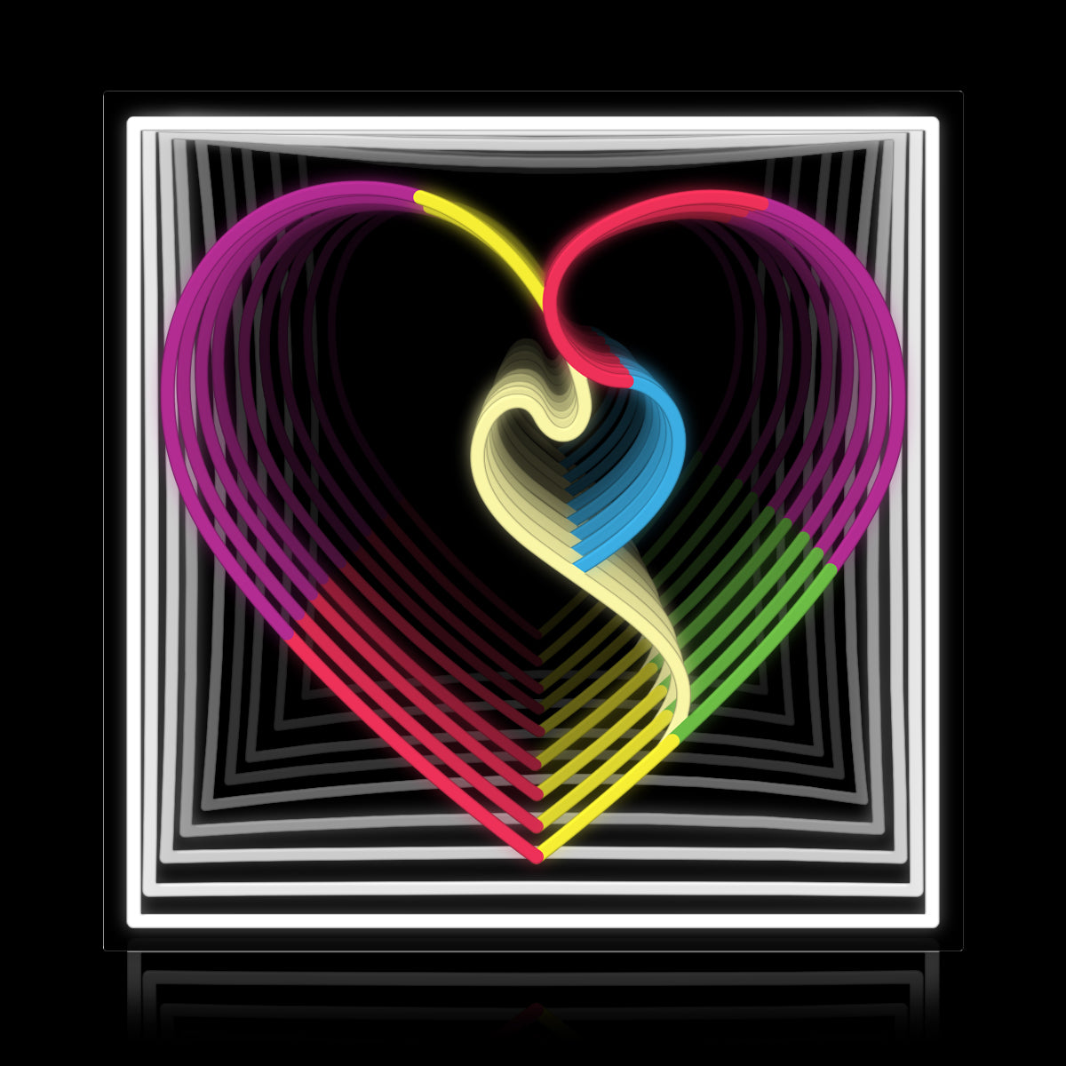 Heart Infinity Neon Sign
