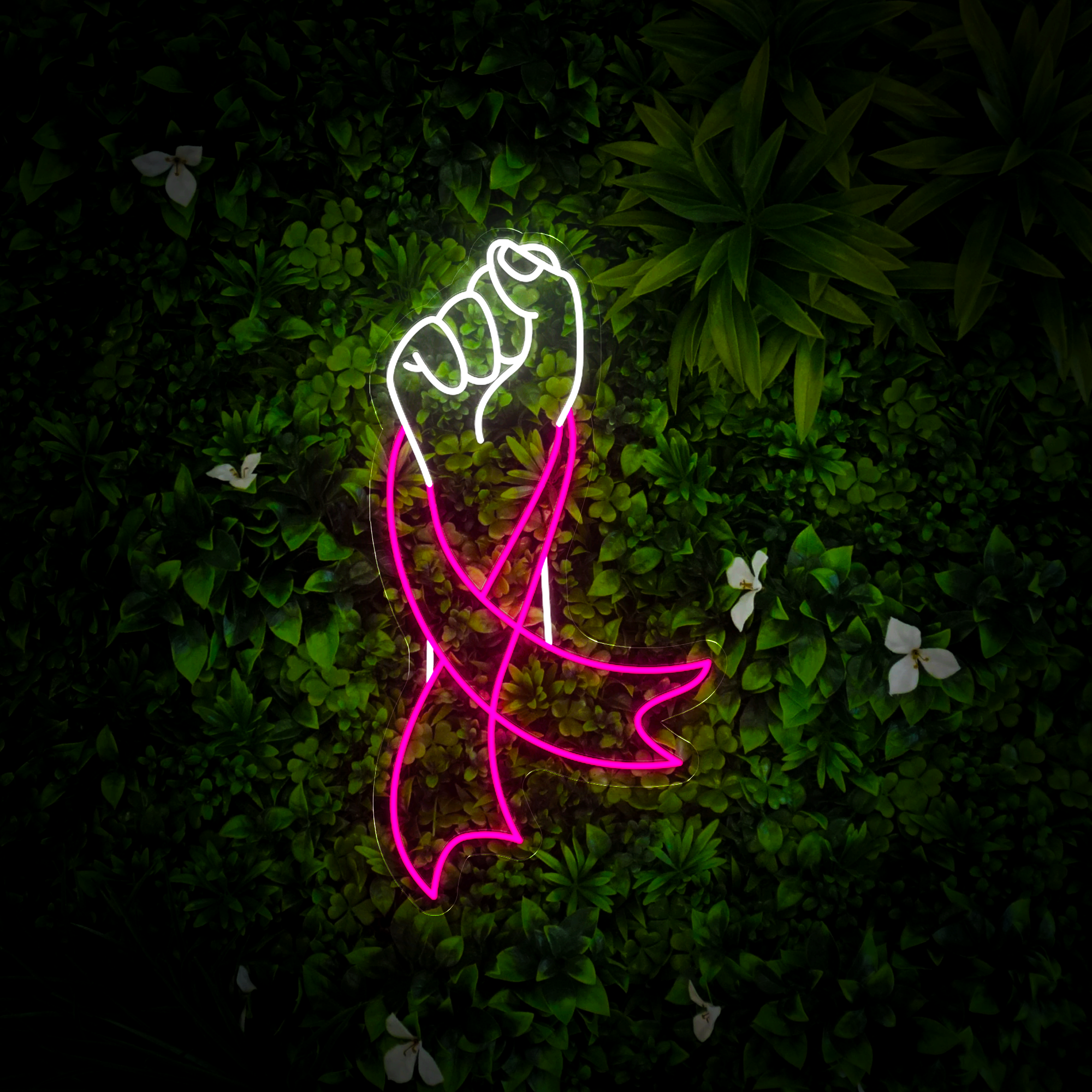 Breast Cancer Neon Sign