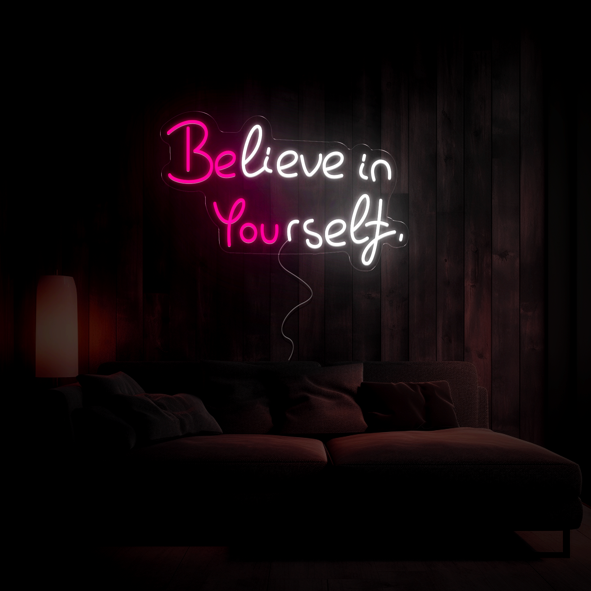 Believe In Yourself Neon Sign