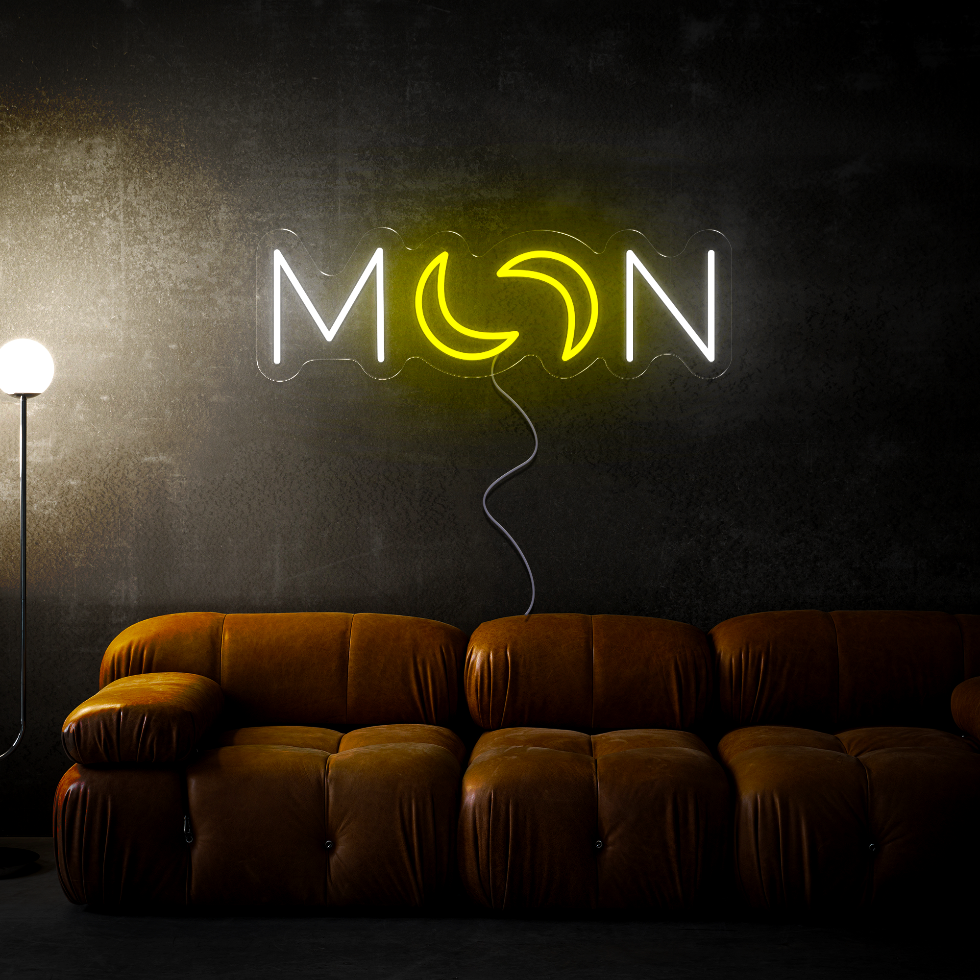 Moon Neon Sign