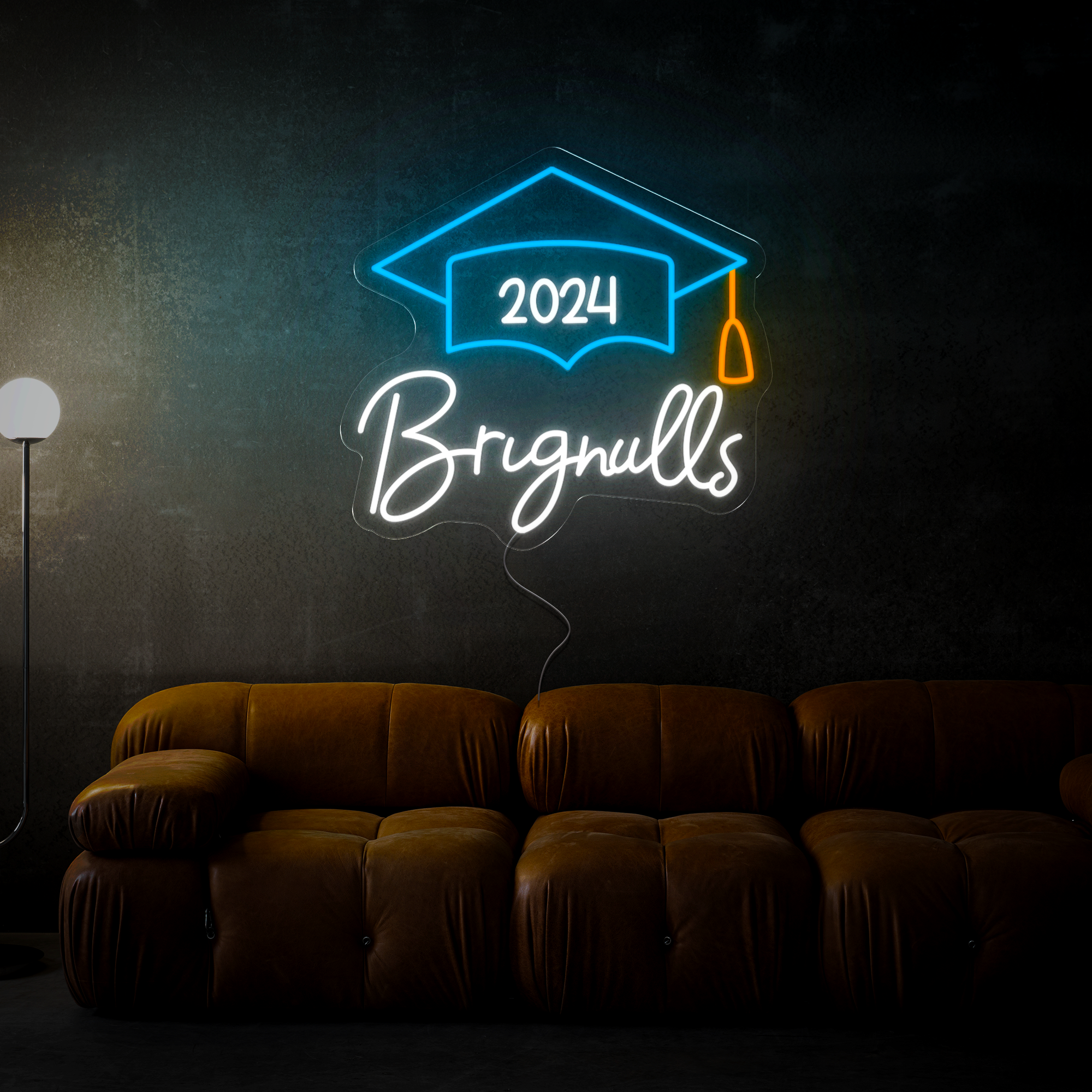 Personalized Graduation 2024 Neon Sign