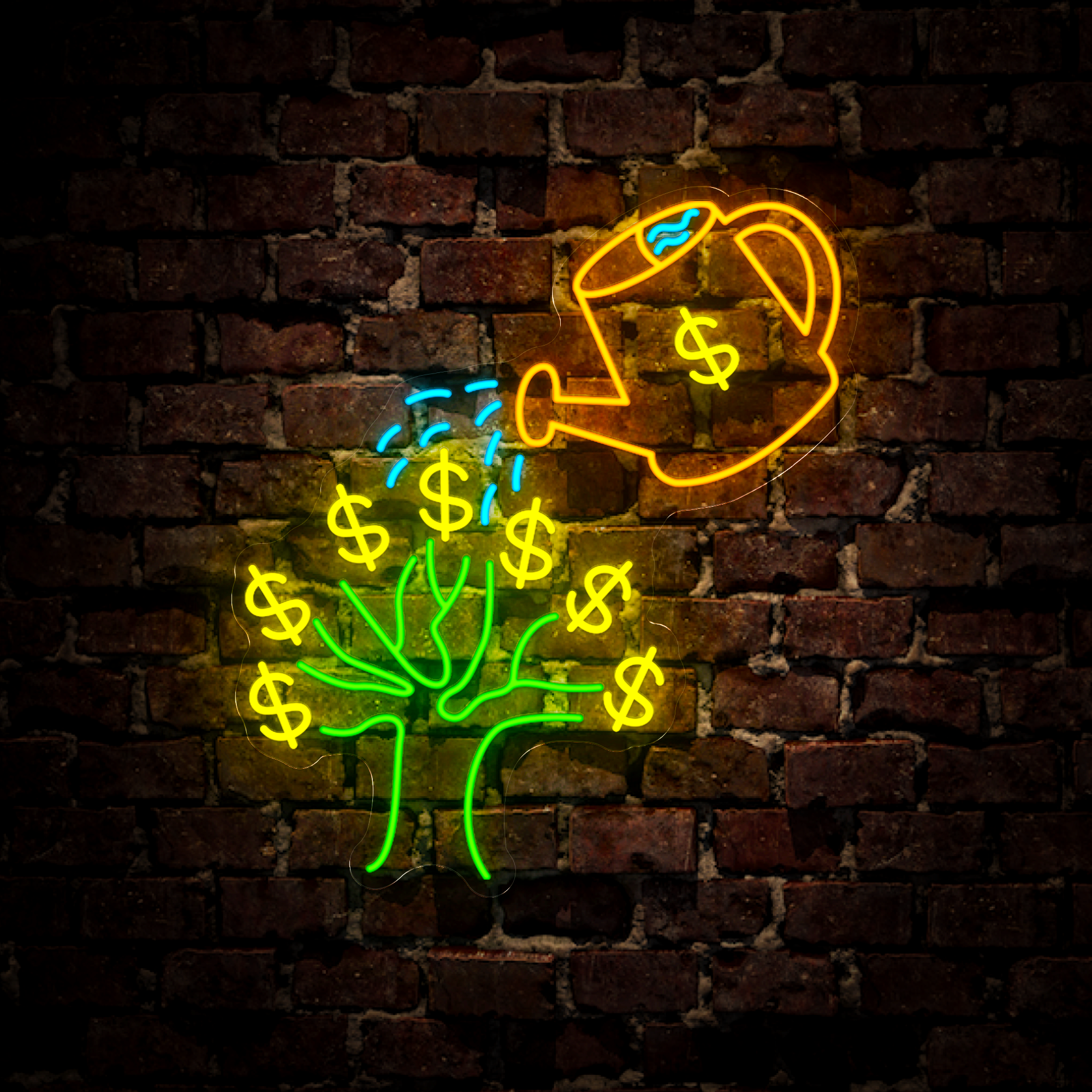 Money Tree Neon Sign