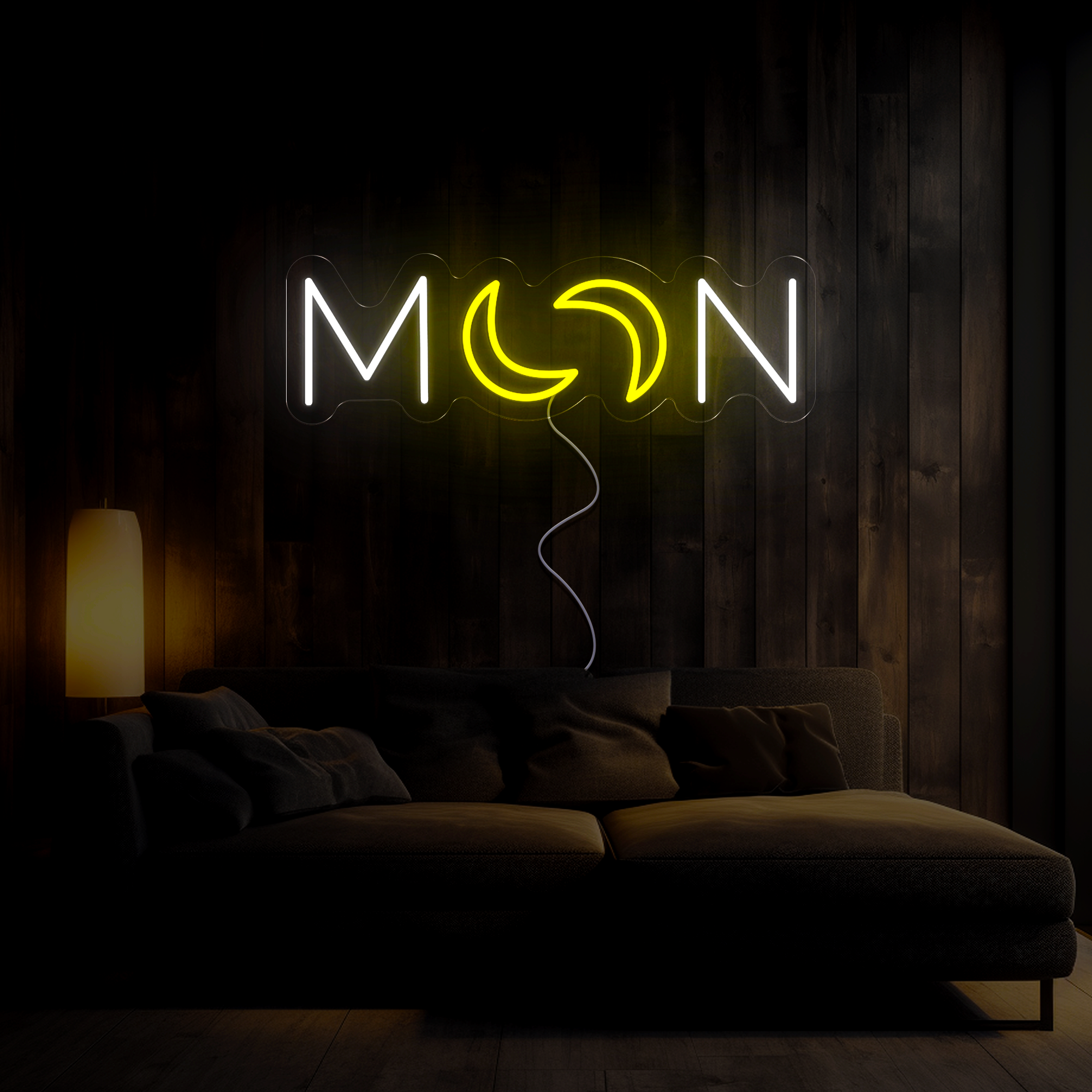 Moon Neon Sign