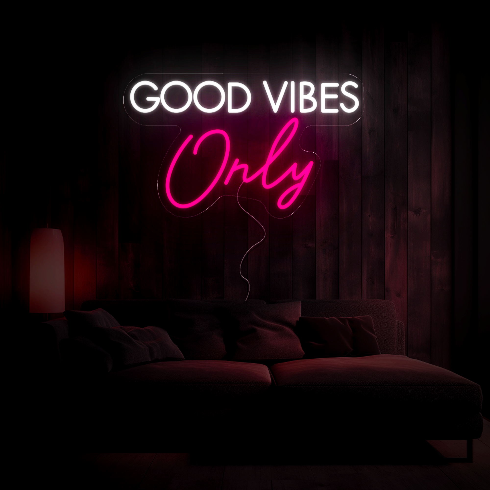 Good Vibes Only Neon Sign