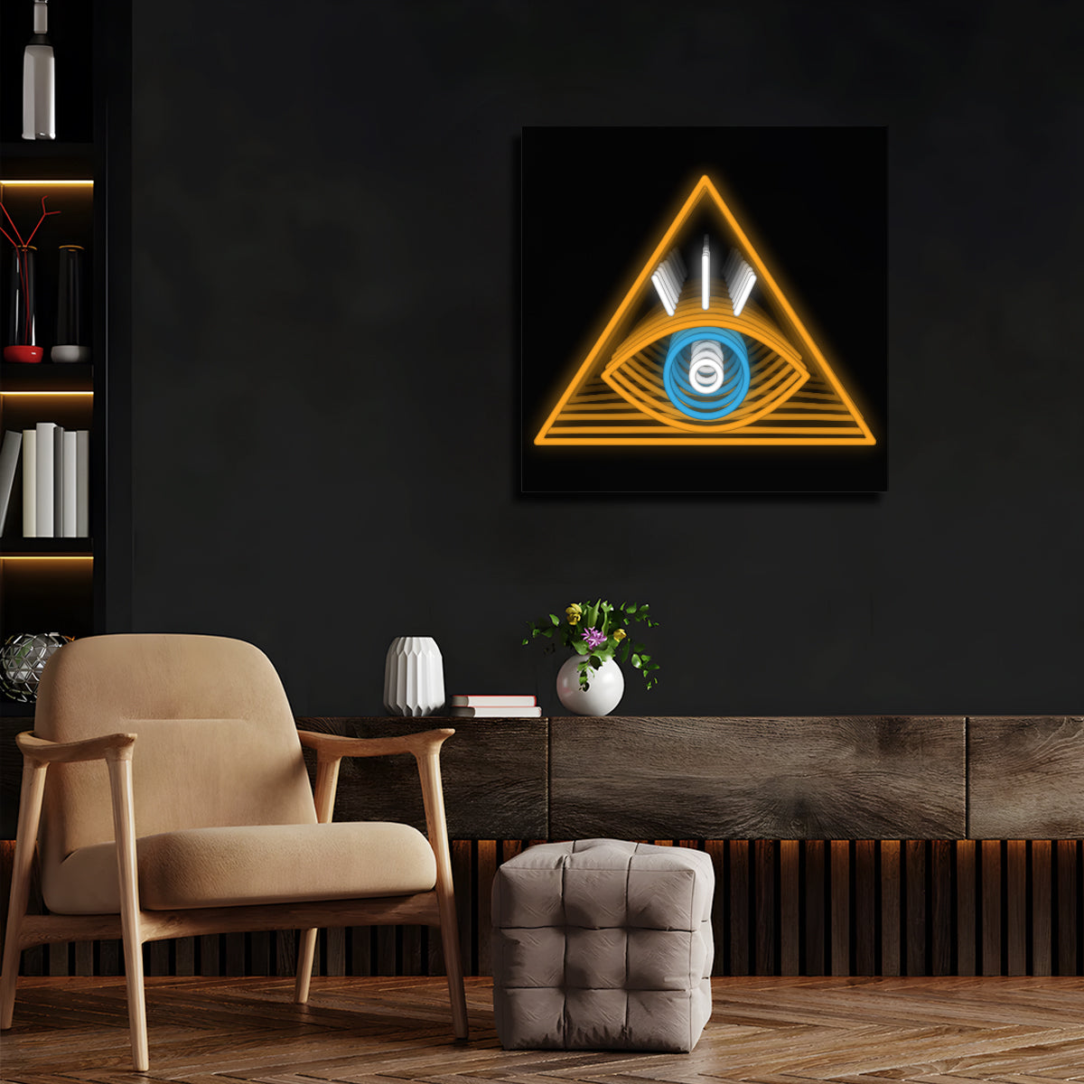 Eye Of Providence Infinity Neon Sign