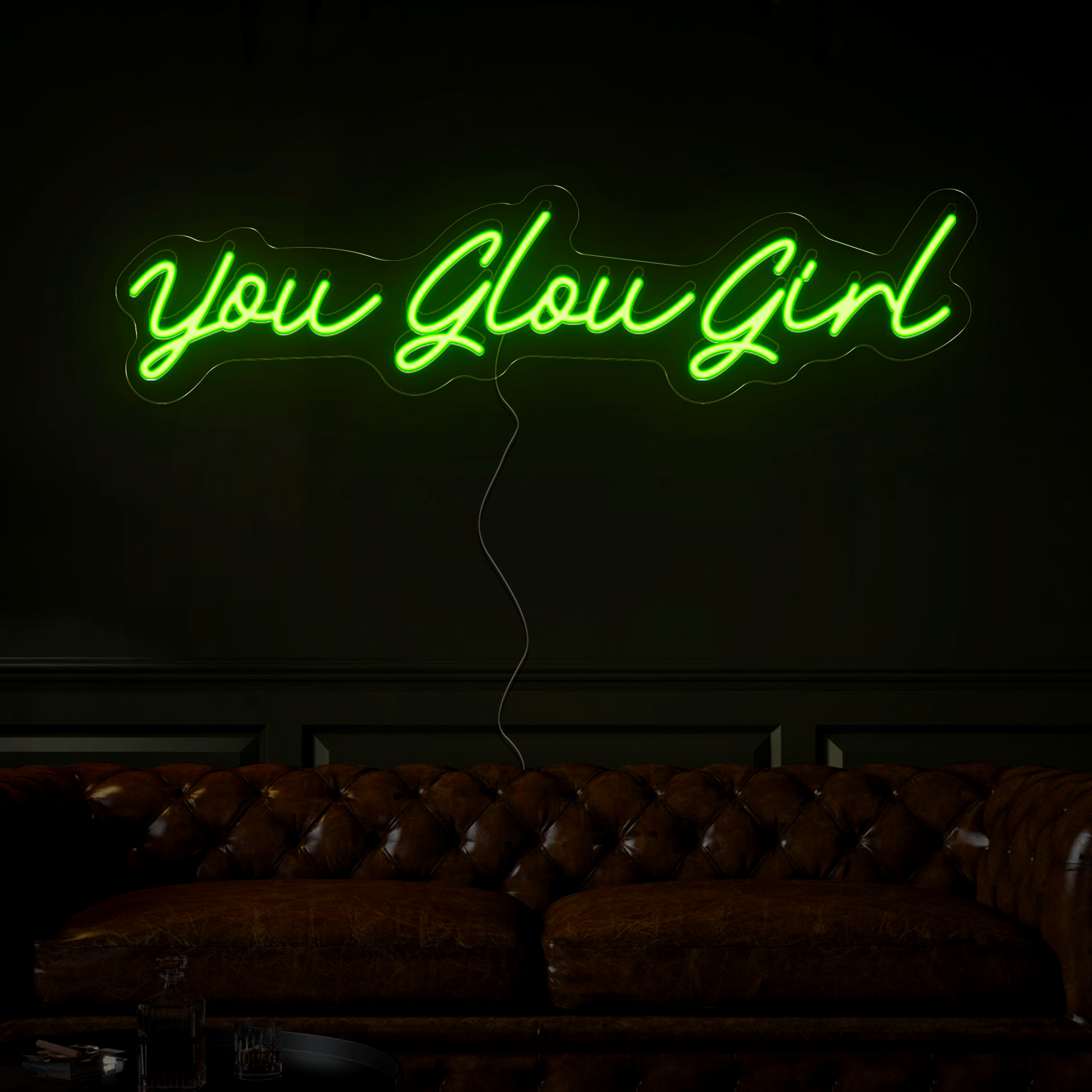 You Glow Girl Neon Sign