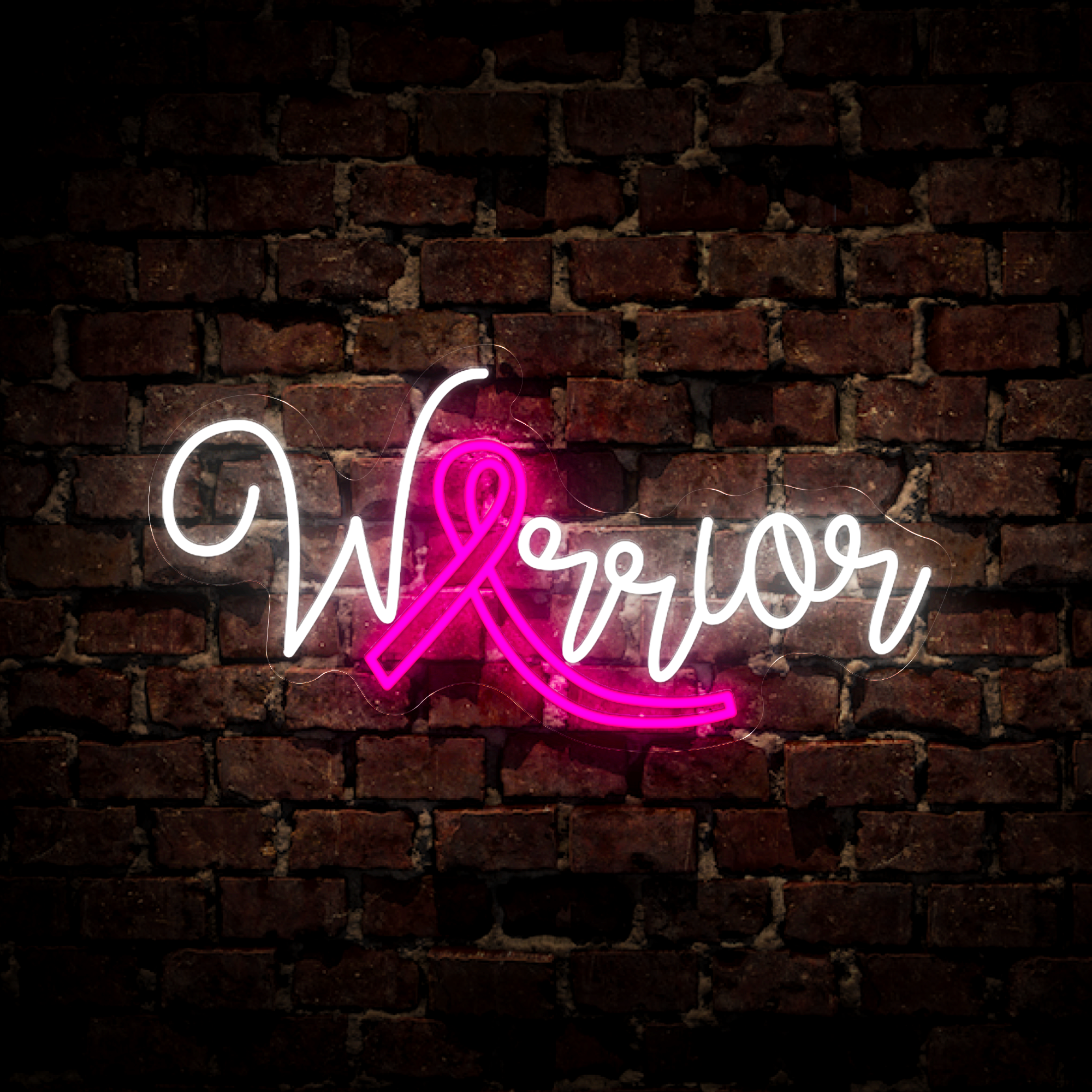 Warrior Neon Sign