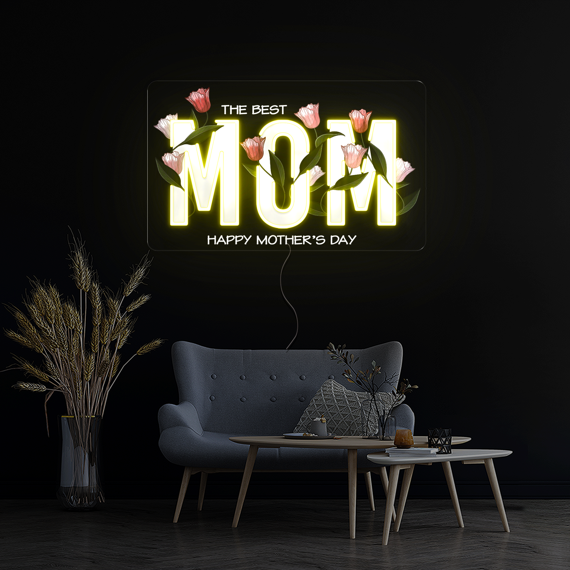 Mother's Day Artwork Neon Sign