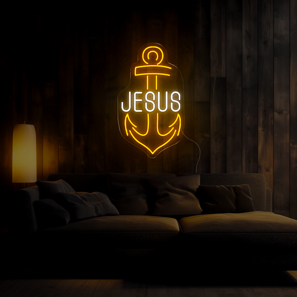 Christ Neon Sign