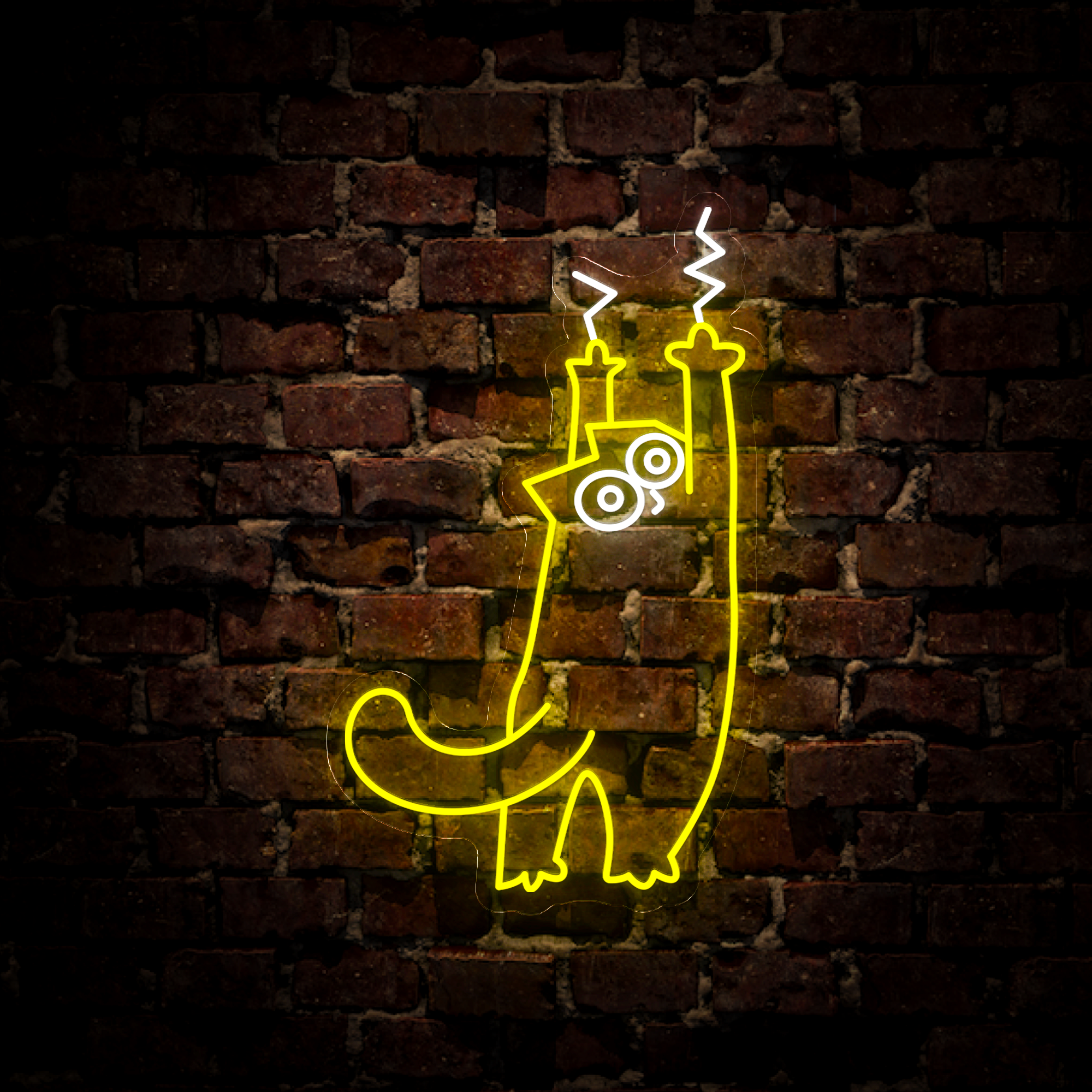 Funny Cat Neon Sign