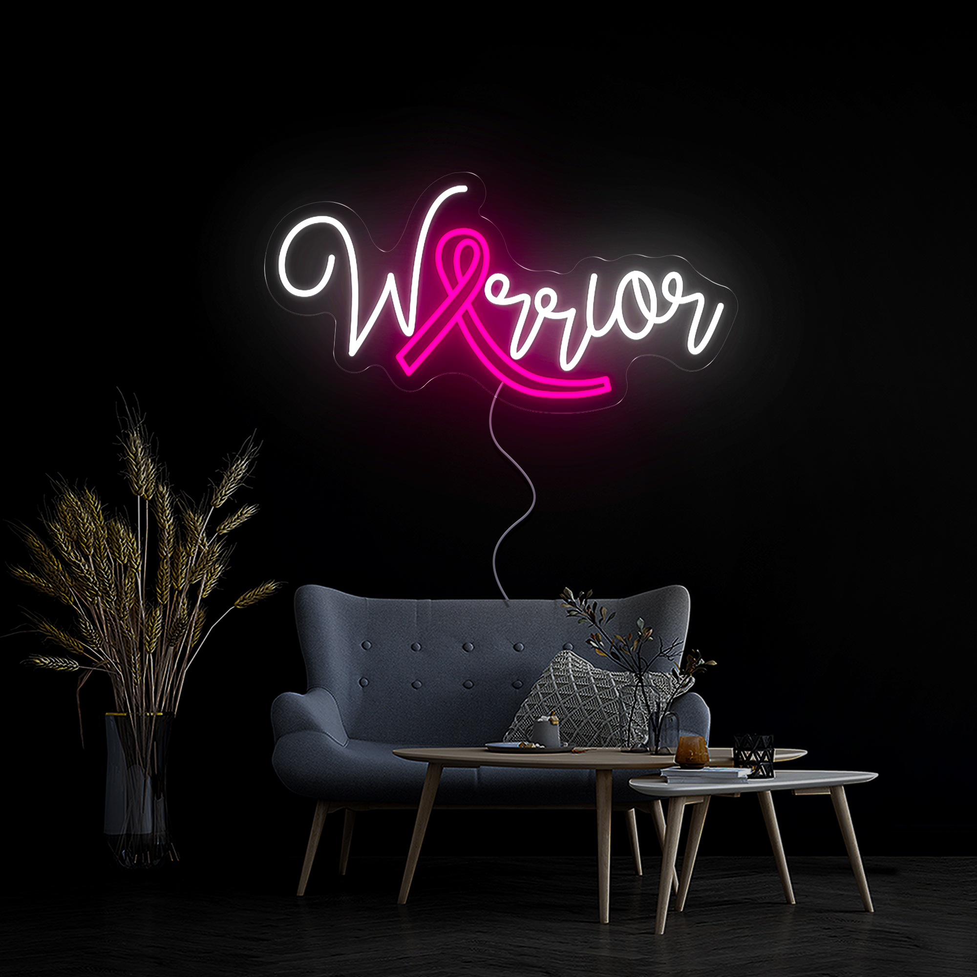 Warrior Neon Sign