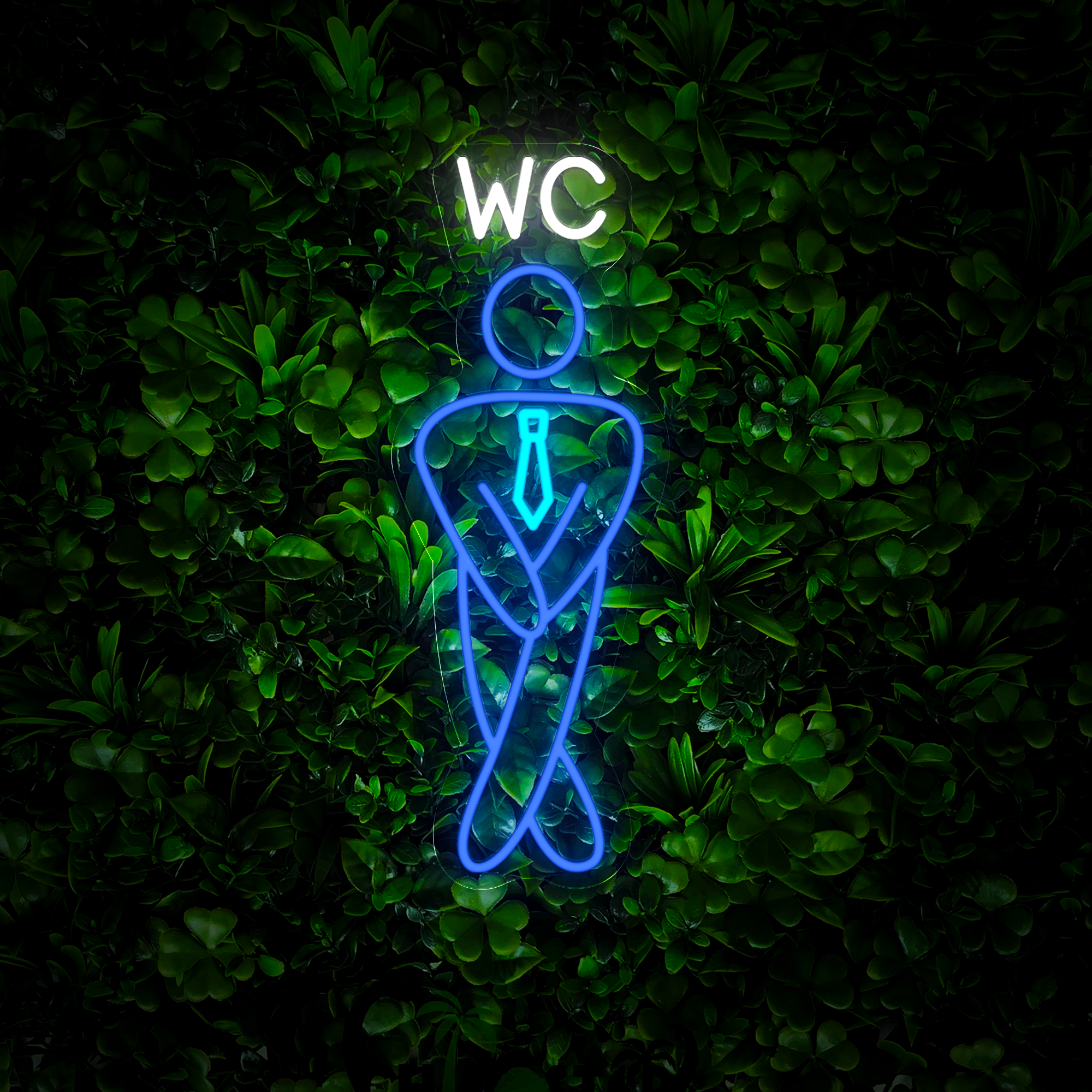 WC Signal Neon Sign