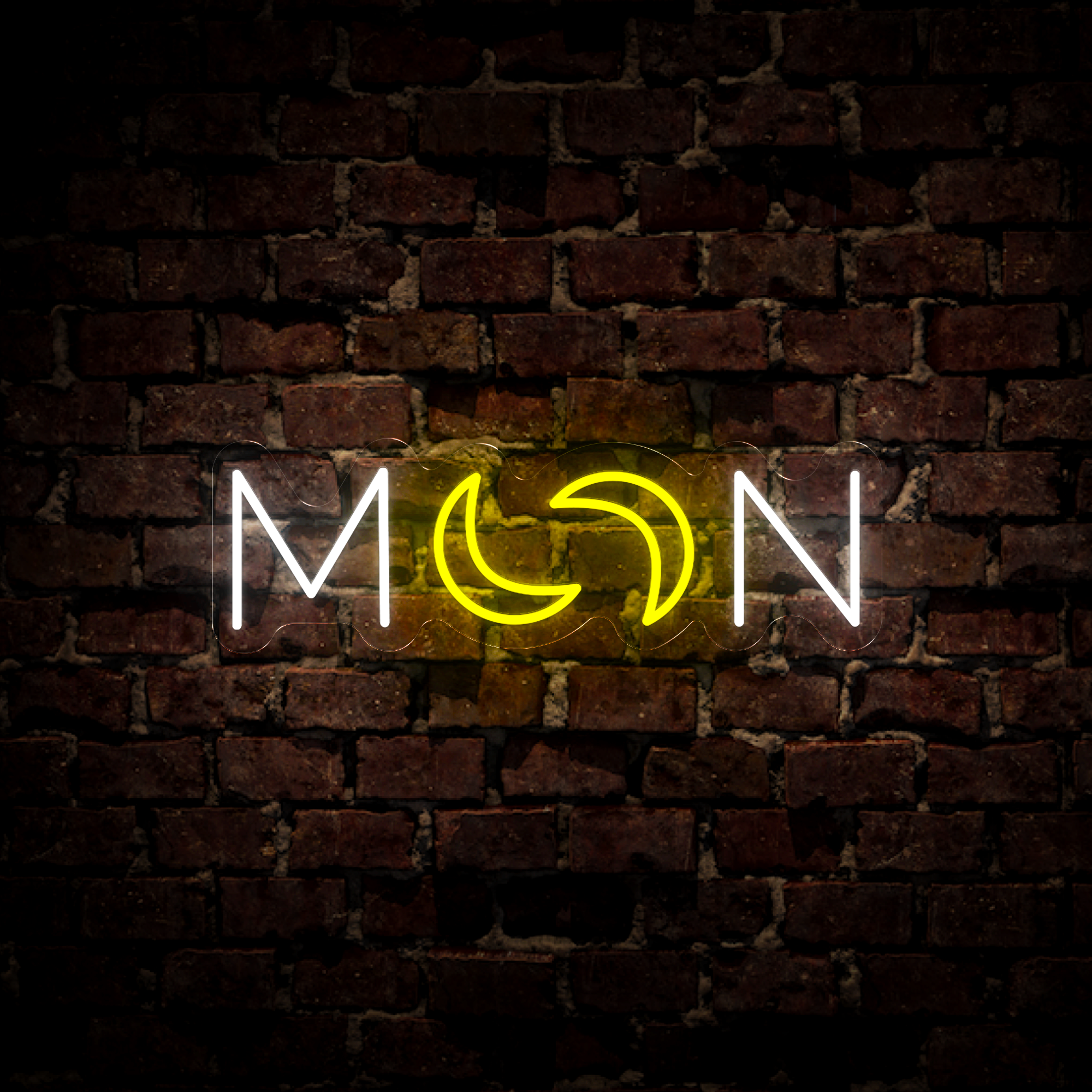 Moon Neon Sign