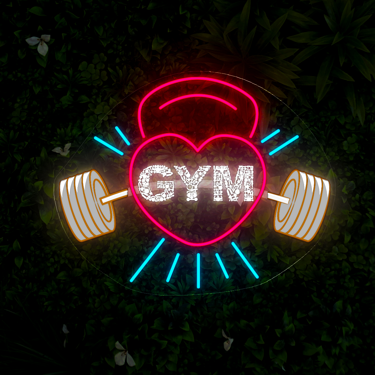 Gym Artwork Neon Sign