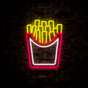 Fries Neon Sign