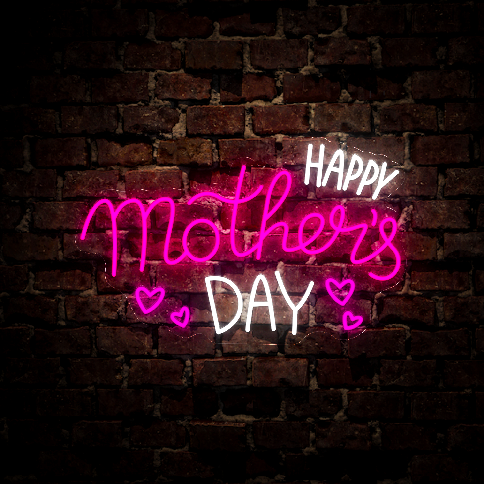 Happy Mother's Day Neon Sign