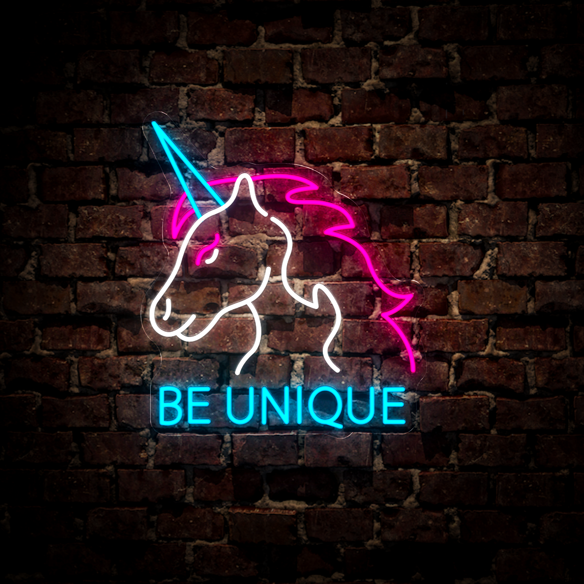 Be Unique Neon Sign