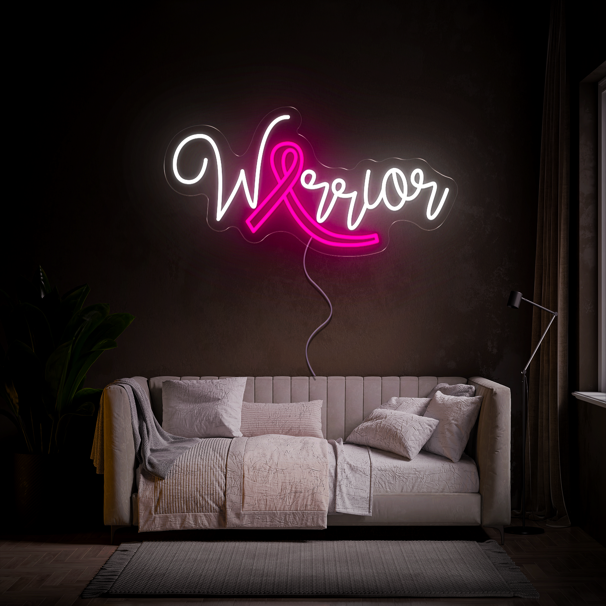 Warrior Neon Sign