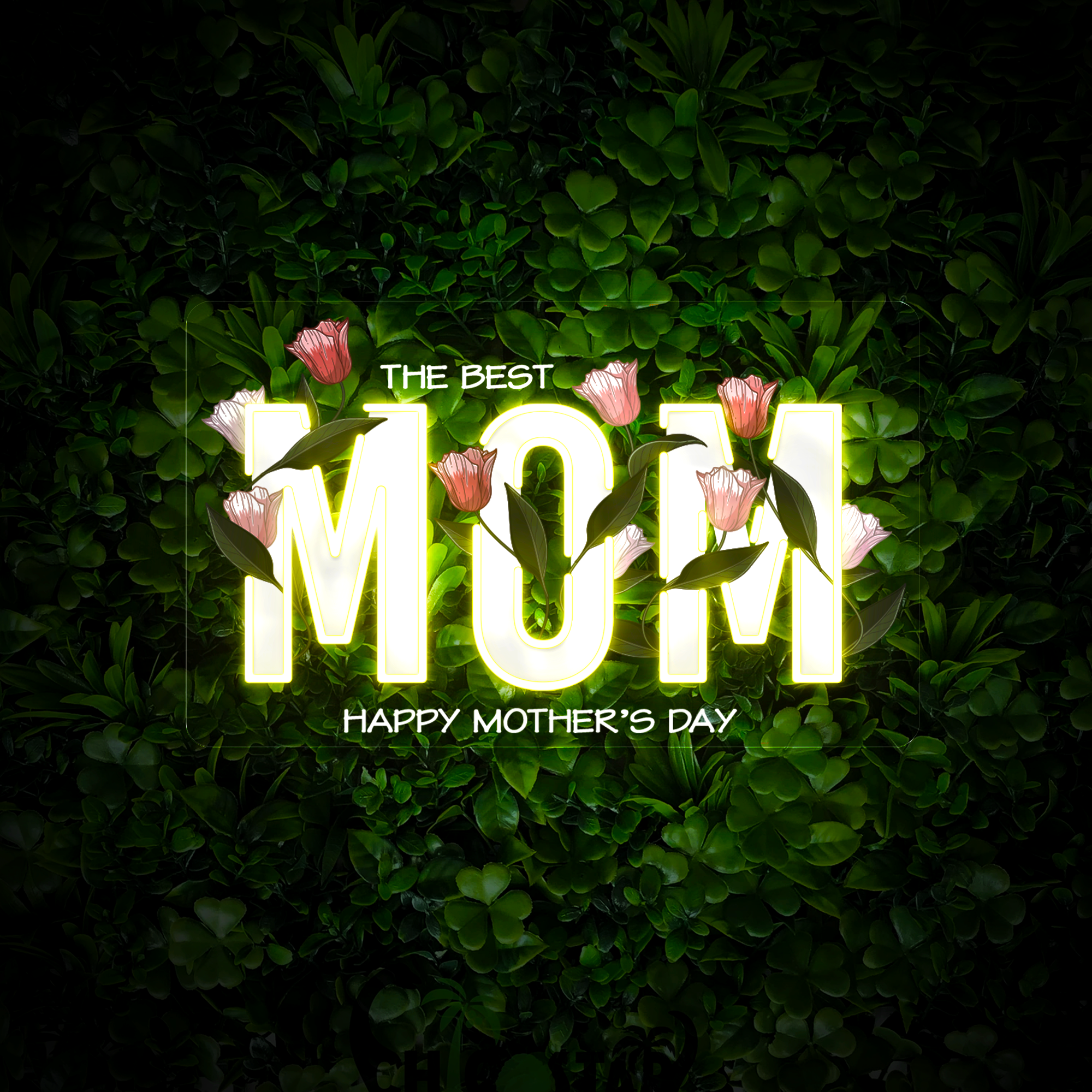 Mother's Day Artwork Neon Sign