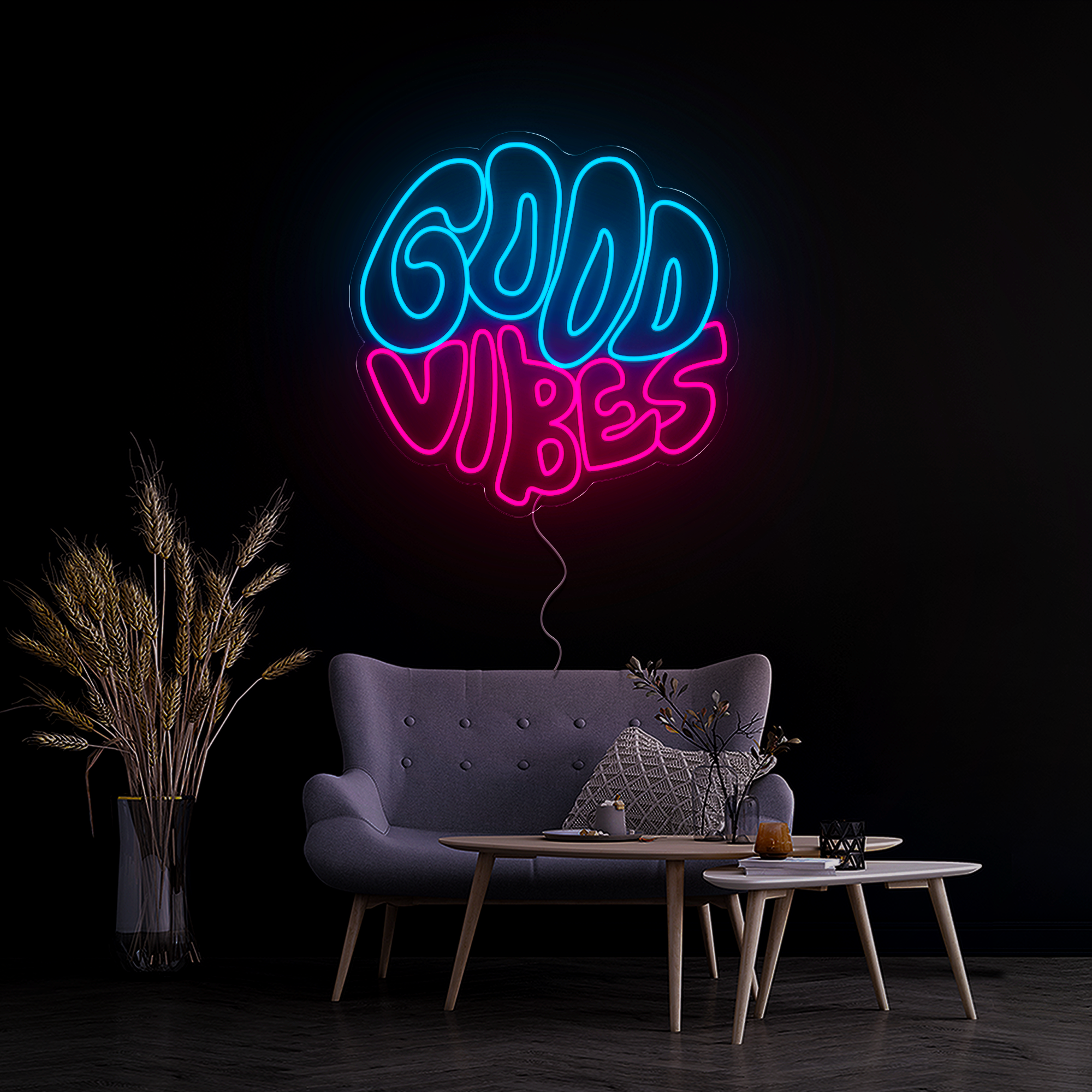 Good Vibes Neon Sign