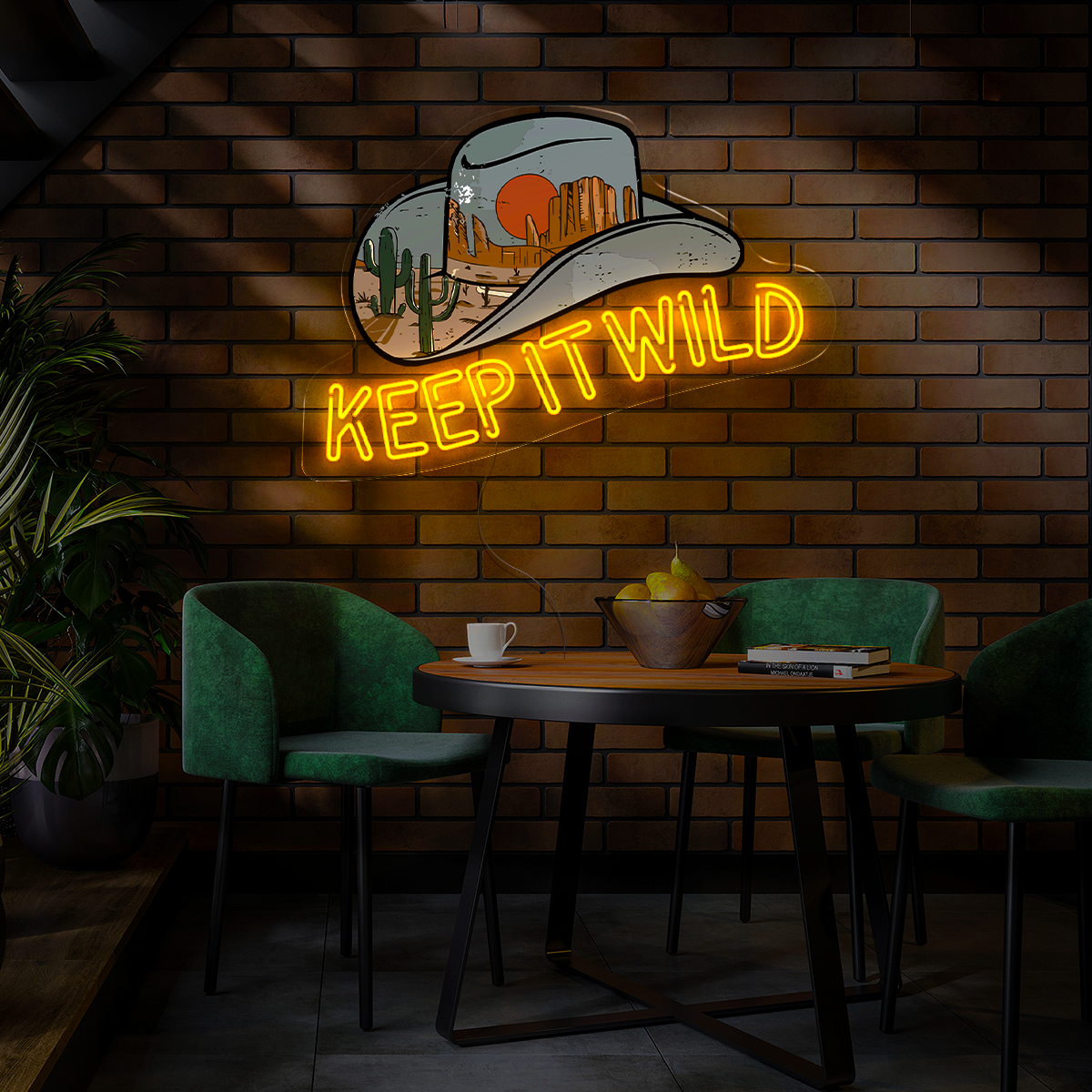 Keep It Wild Artwork Neon Sign