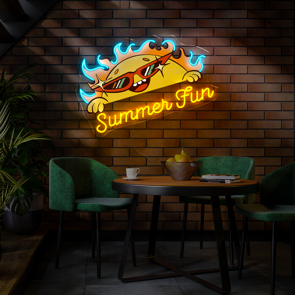 Summer Fun Artwork Neon Sign