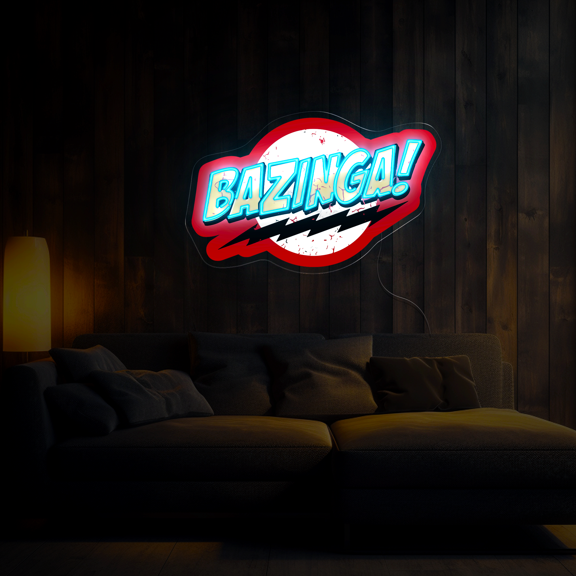 Bazinga Artwork Neon Sign