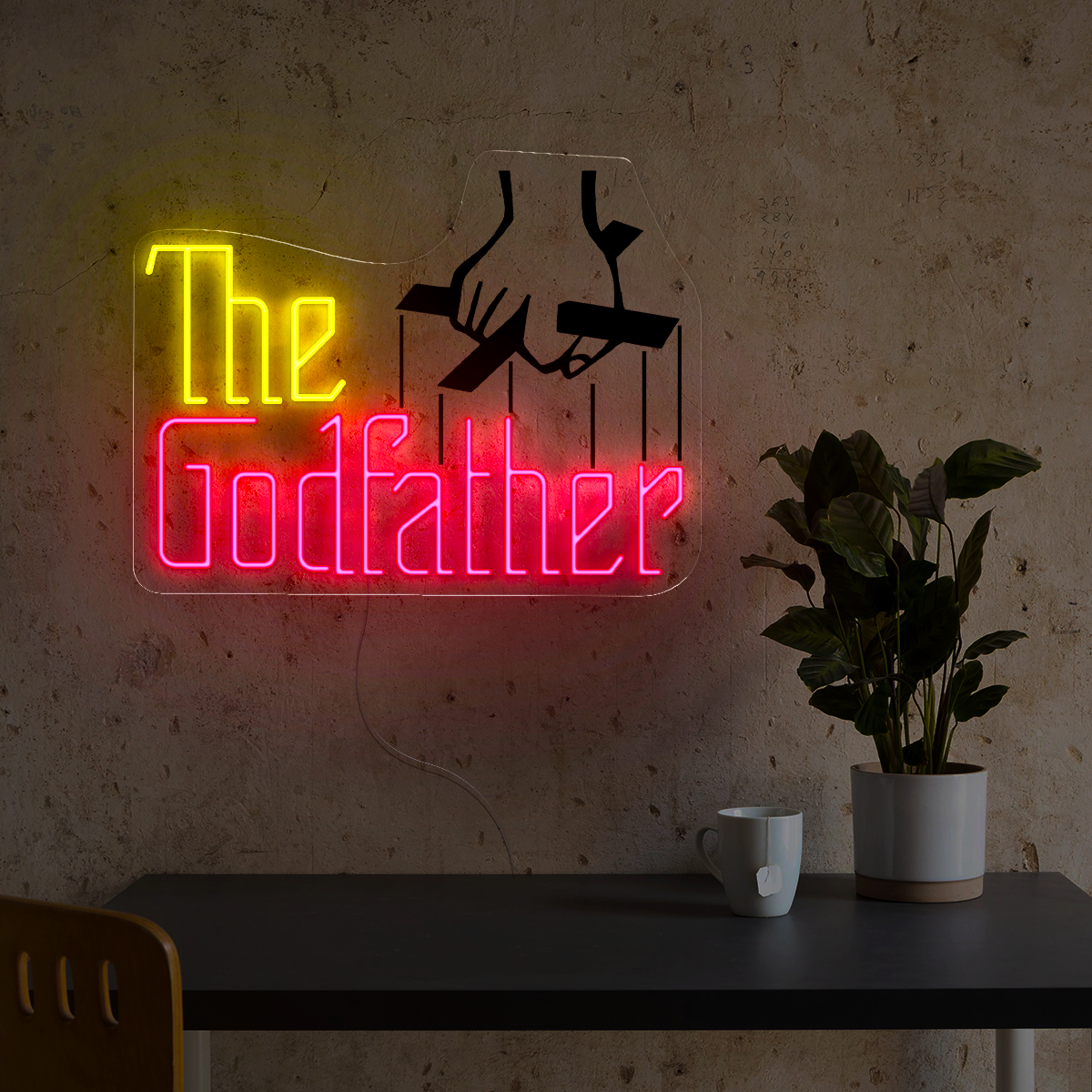 The Godfather Artwork Neon Sign