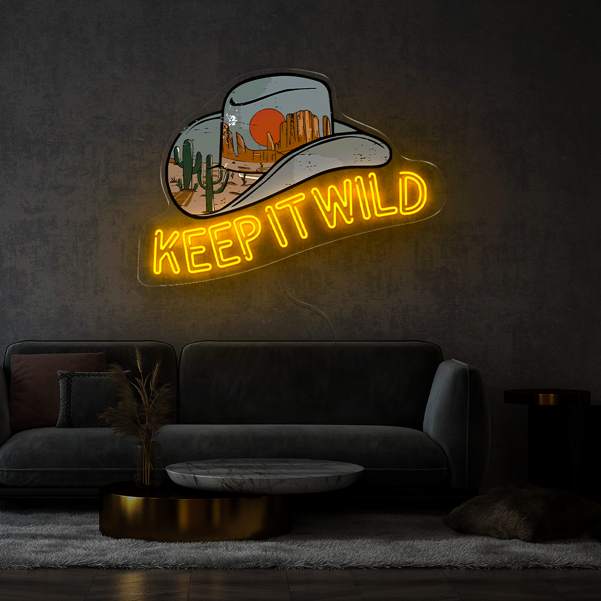 Keep It Wild Artwork Neon Sign