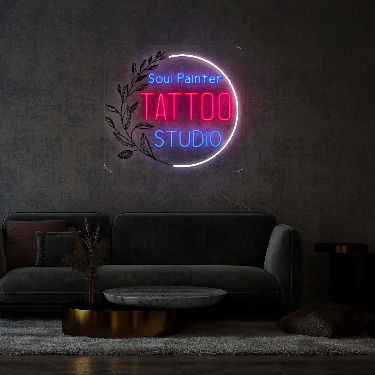 Tattoo Studio Artwork Neon Sign