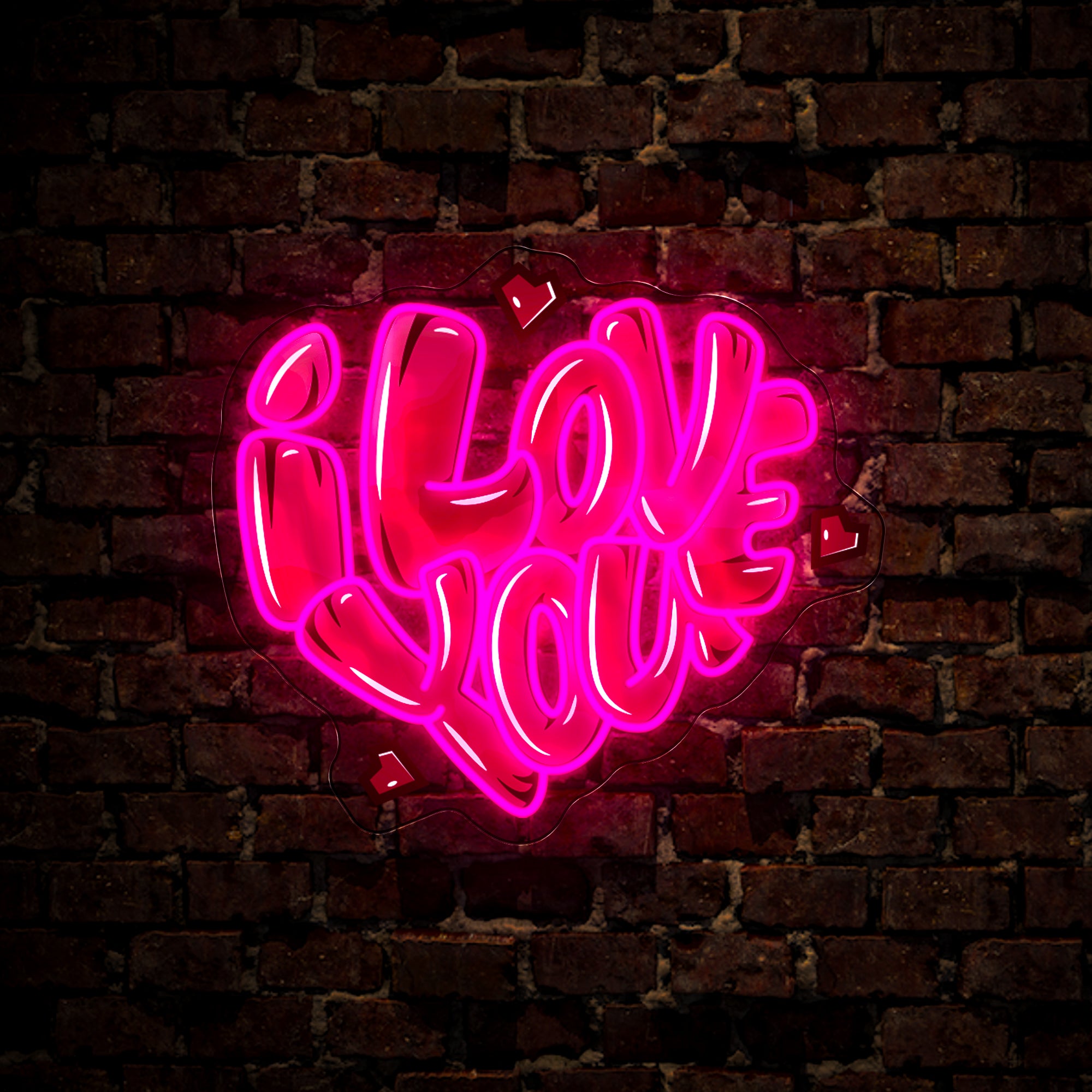 "Love" Artwork Neon Sign