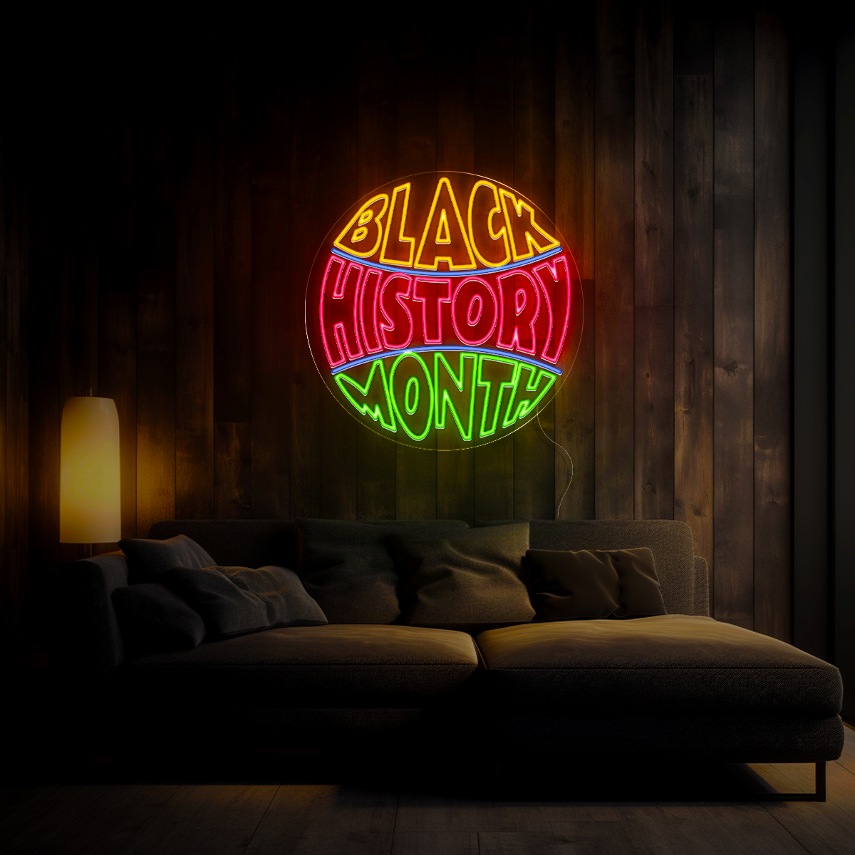 Black History Month Neon Sign