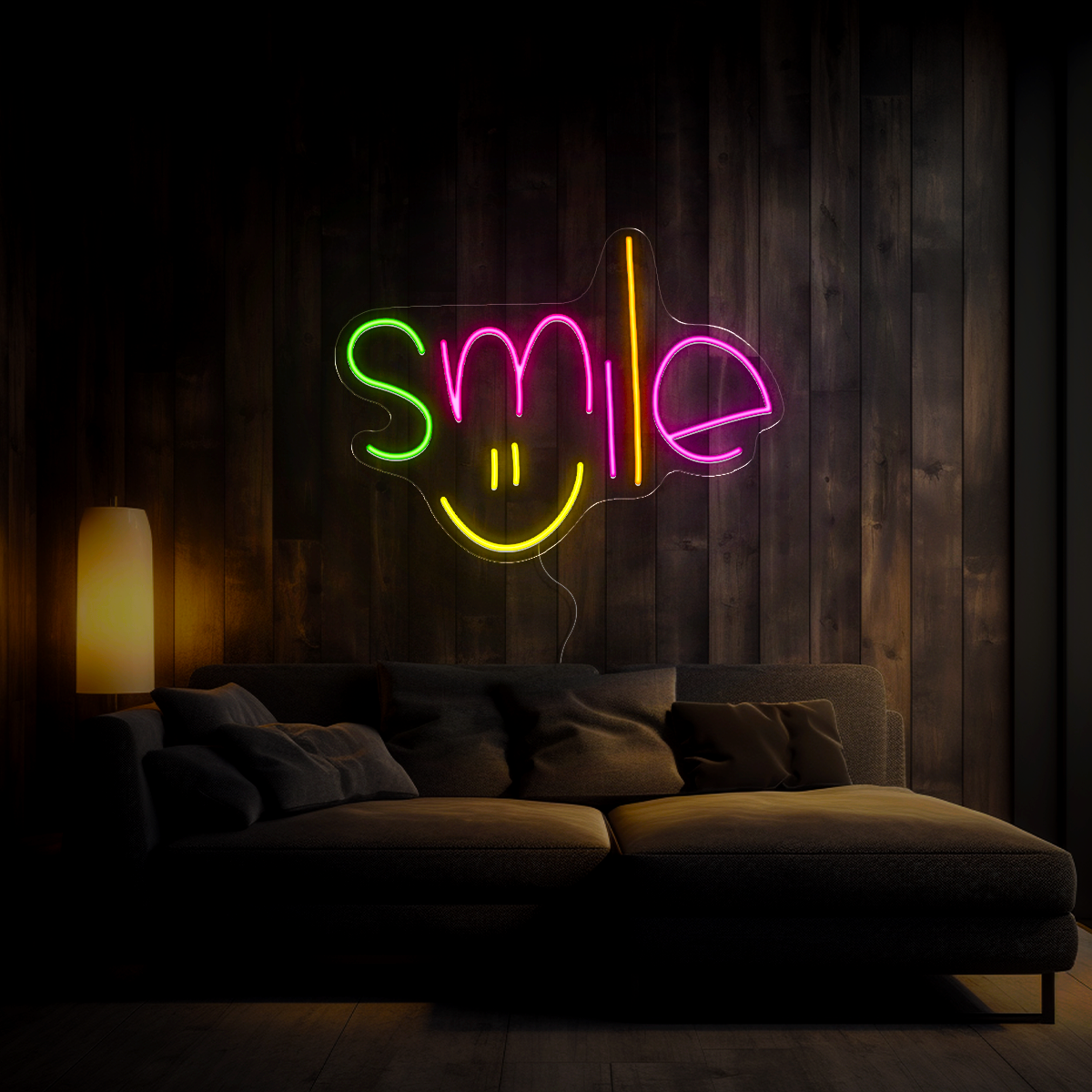 Smile Neon Sign