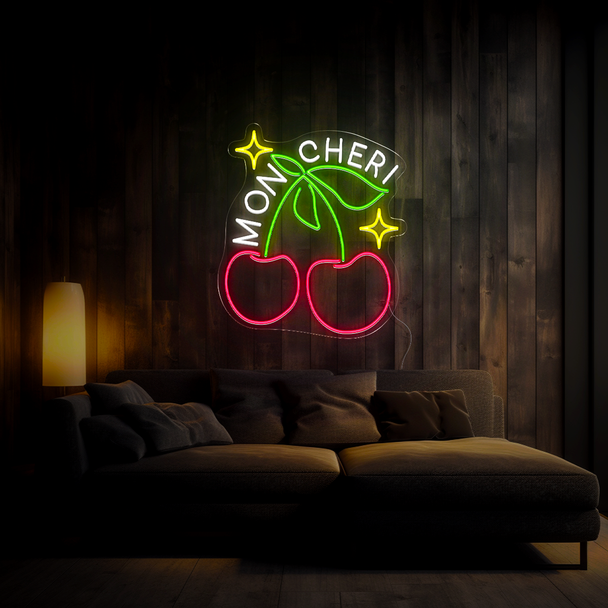 Mon Cheri Neon Sign