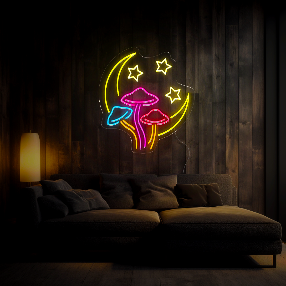 Mystical Moon Neon Sign